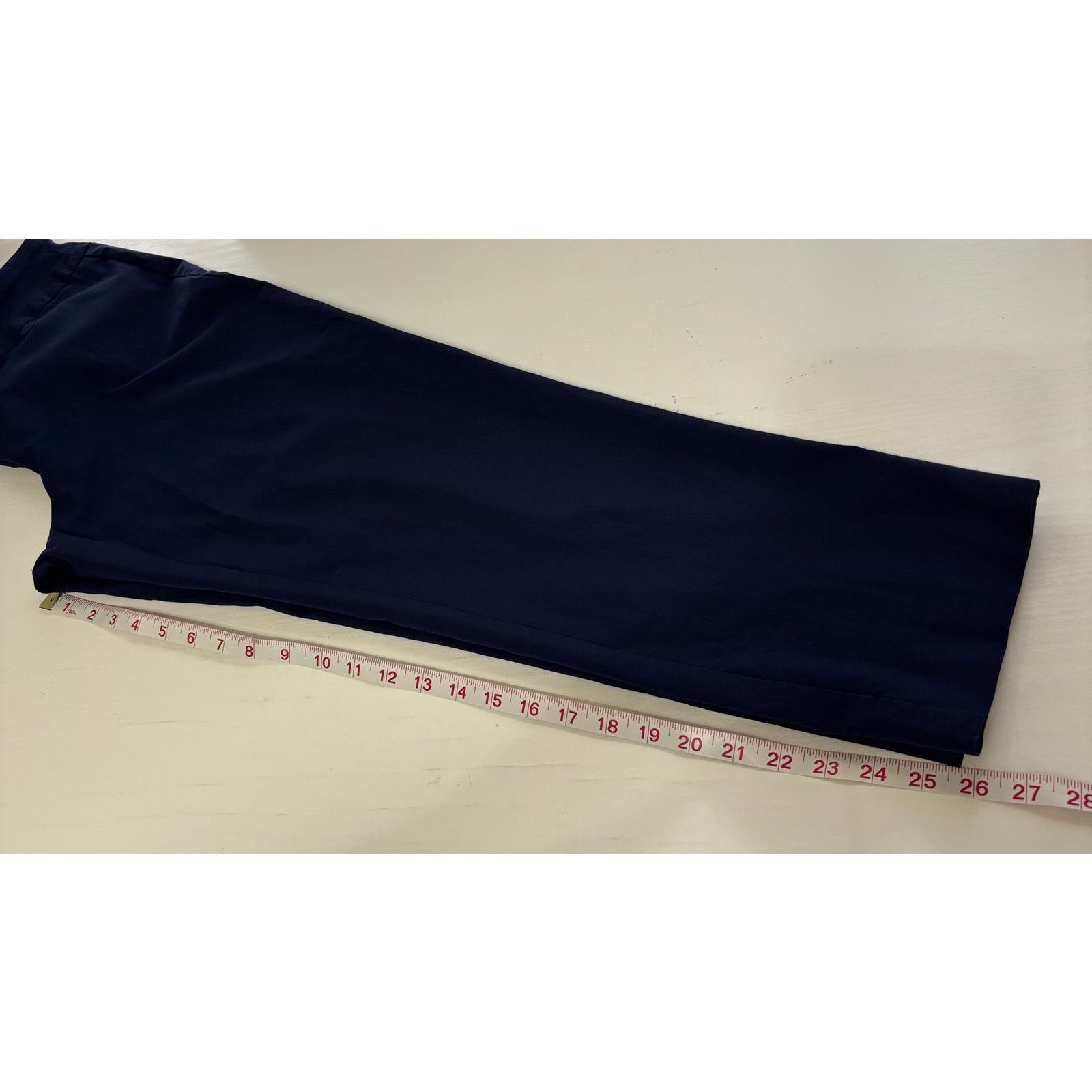 Other Crown & Ivy Navy Blue Elastic Waist Pull On Pants Size 16 Size 38" / US 16 / IT 52 - 8 Thumbnail
