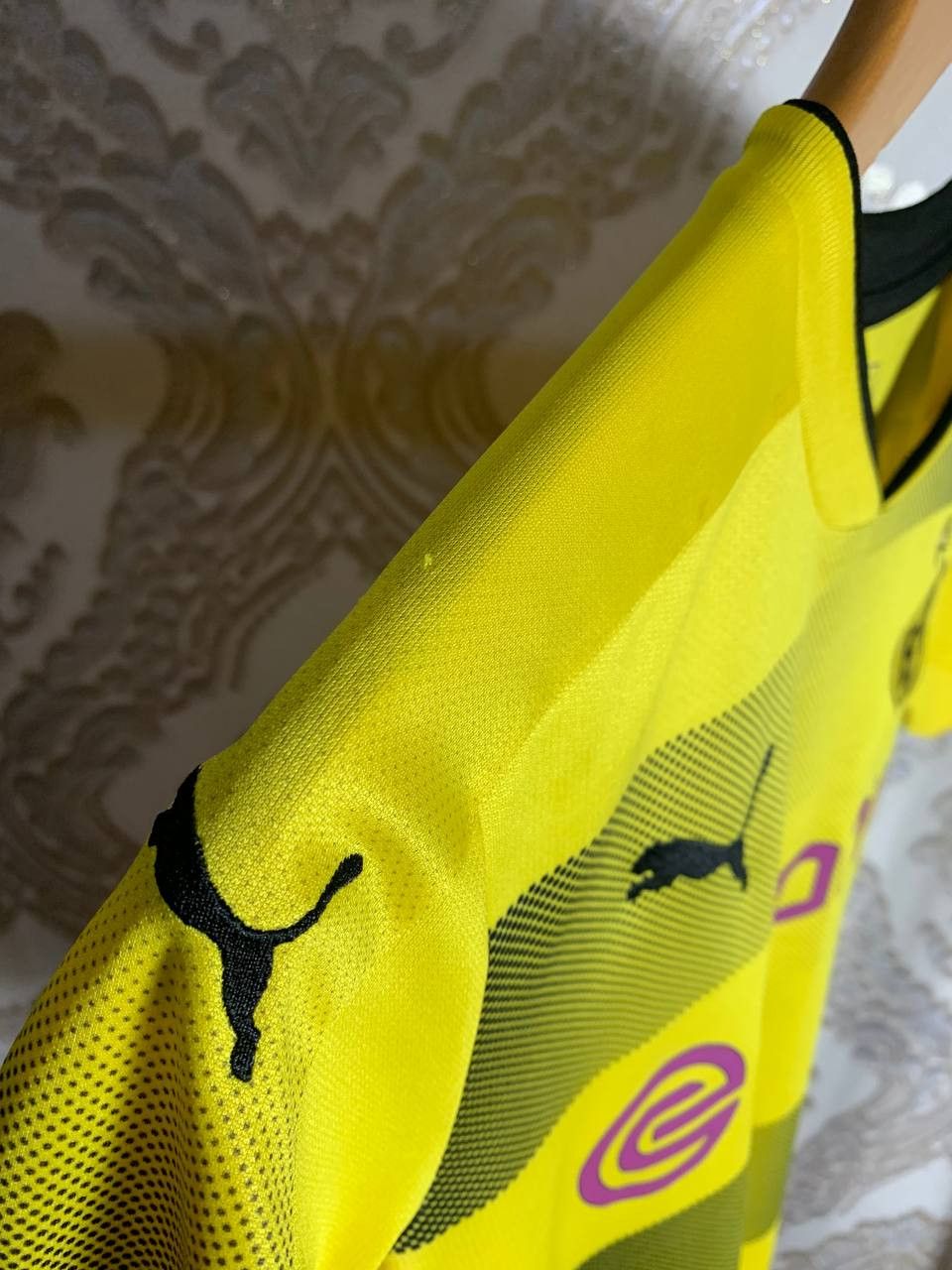 Puma Vintage Puma FC Borussia Dortmund Germany Soccer Jersey Size US XS / EU 42 / 0 - 6 Thumbnail