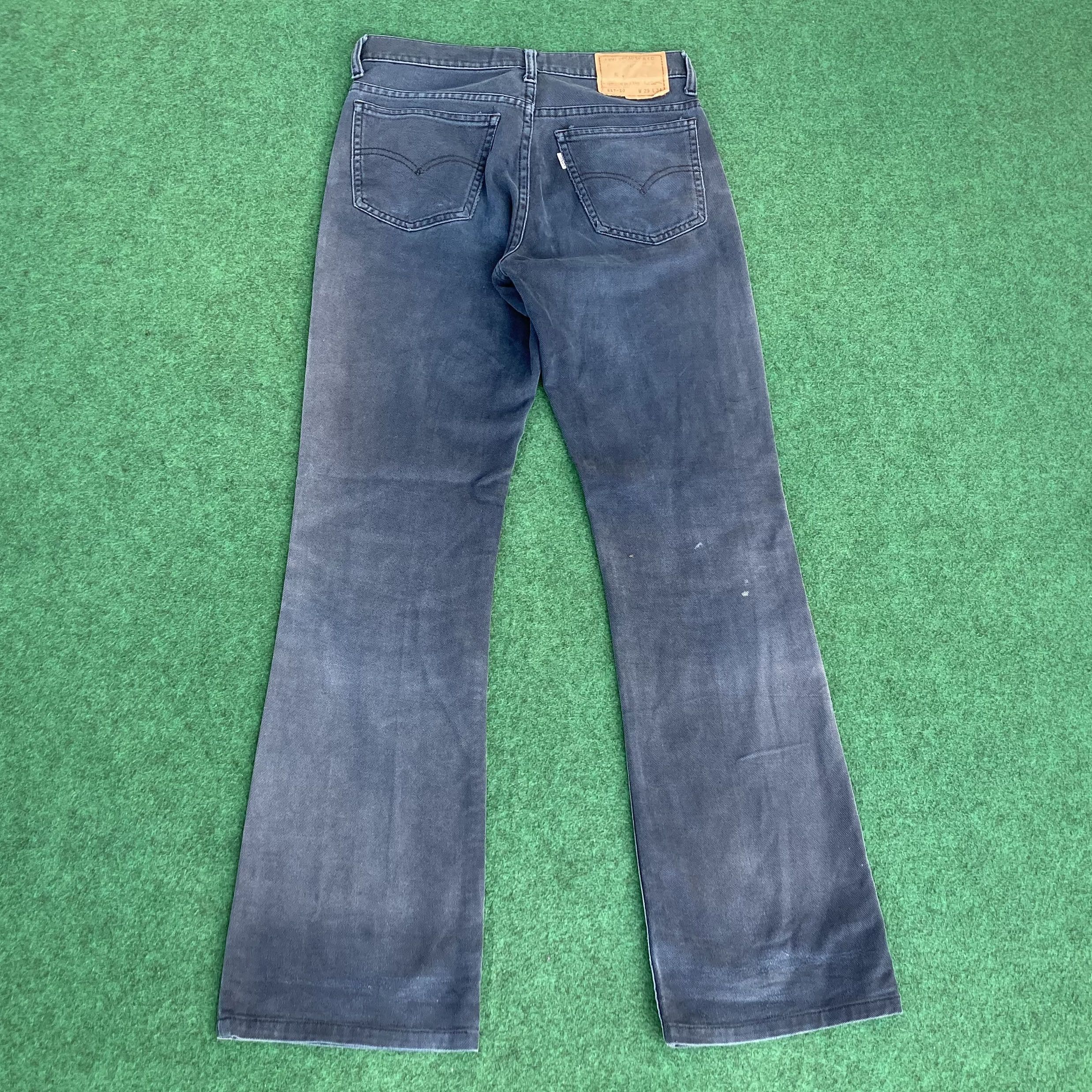Levi's Vtg Levis 517 Faded Denim Bootcut Flared Jeans Size US 28 / EU 44 - 10 Thumbnail