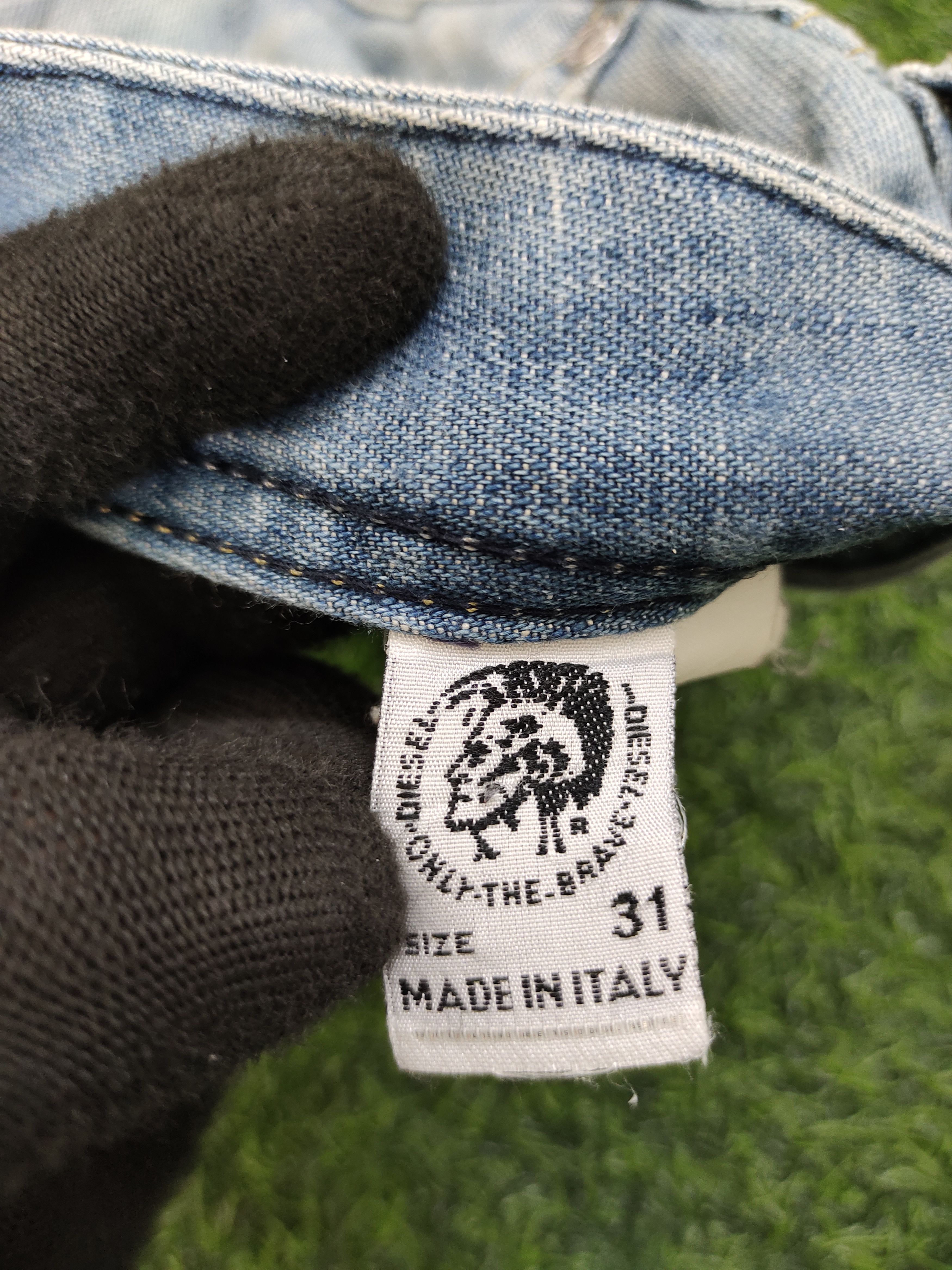 Diesel Flare Jeans Diesel Clawmark Distress Faded Denim Bootcut Y2k Size US 32 / EU 48 - 14 Thumbnail