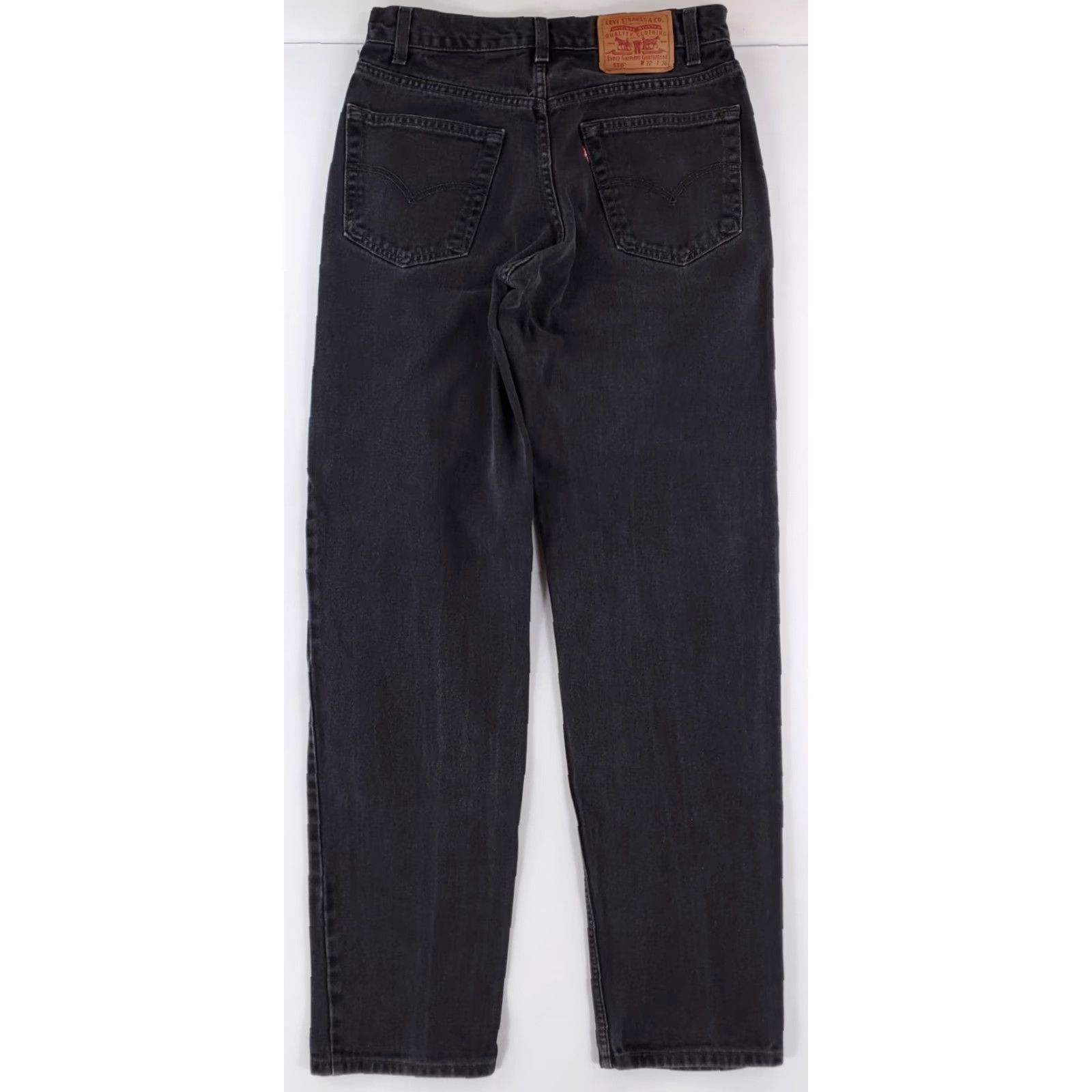 Levi's Levi's 550 VTG Y2K Jeans Black Zip Fly Mens 32 X 36 (32 X 34 Actual) Baggy Men Jeans Black 32 Mens Size US 32 / EU 48 - 4 Thumbnail