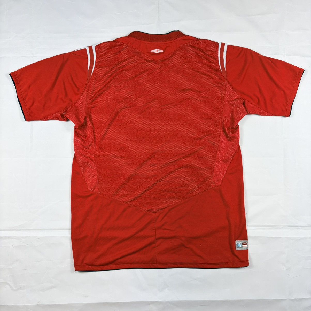 Umbro 2004-05 Umbro England Away Jersey Red Vintage M Size US M / EU 48-50 / 2 - 12 Thumbnail