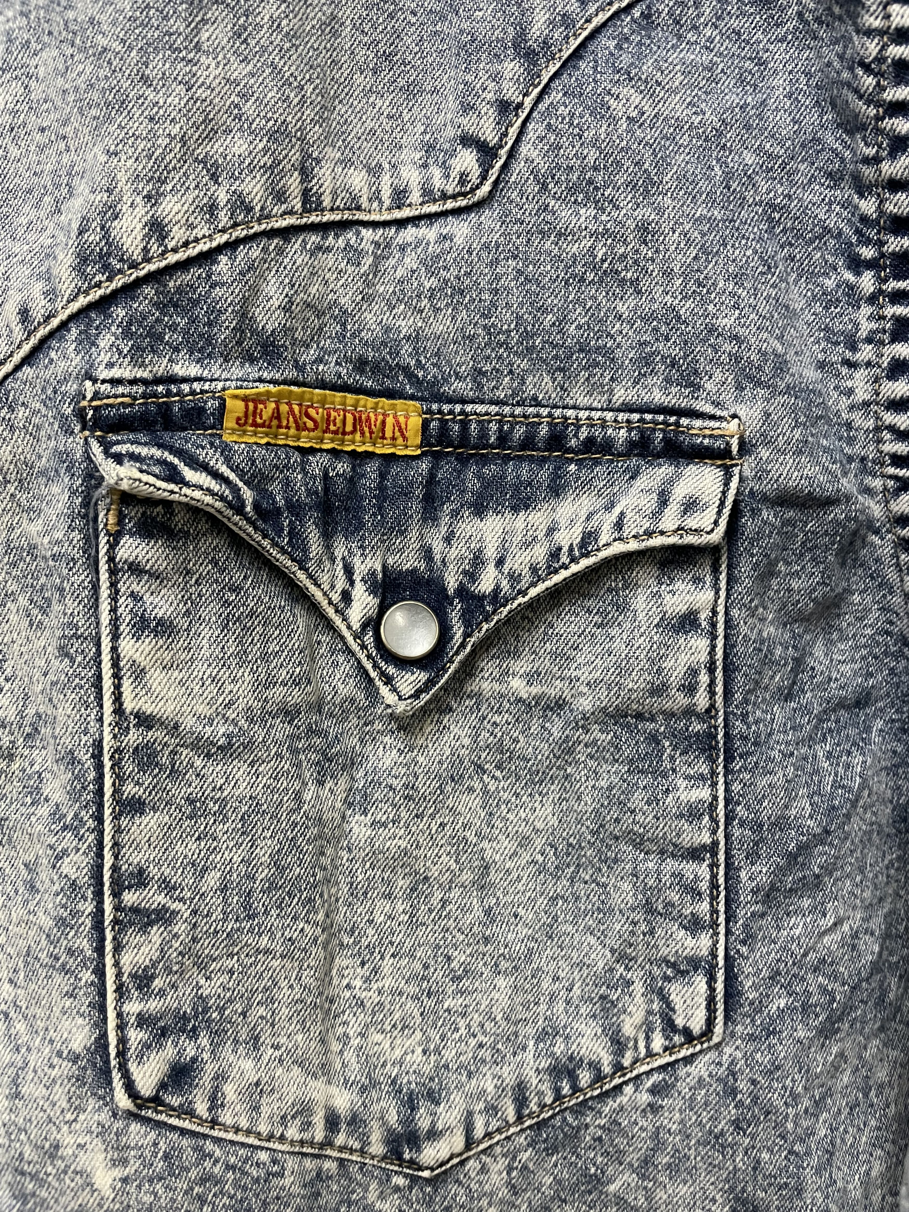 Edwin Vintage Edwin Acidwash Western Cowboys Size US M / EU 48-50 / 2 - 3 Thumbnail