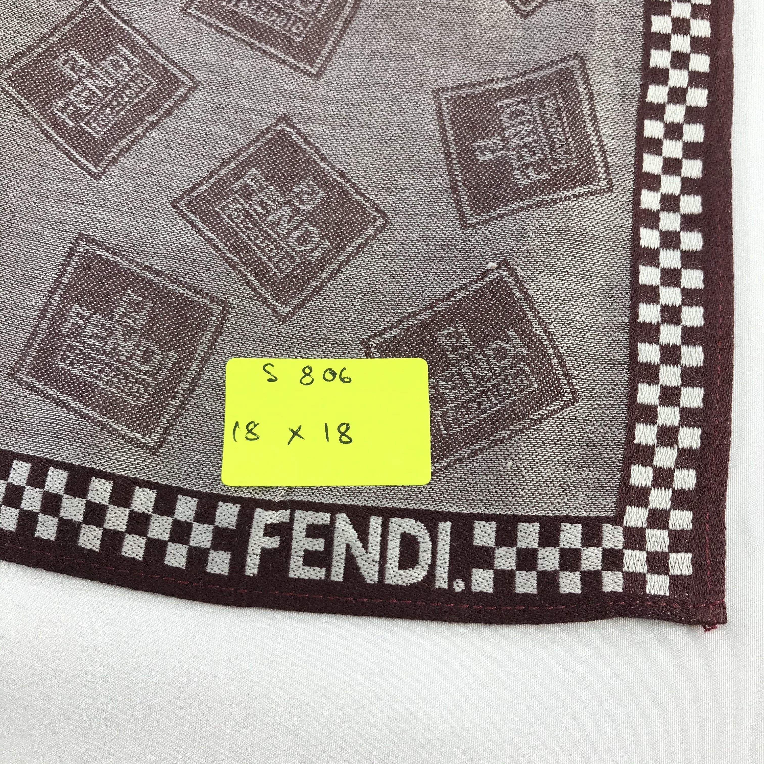 Vintage Fendi Bandana / Handkerchief / Neckerchief - S806 Size ONE SIZE - 5 Thumbnail