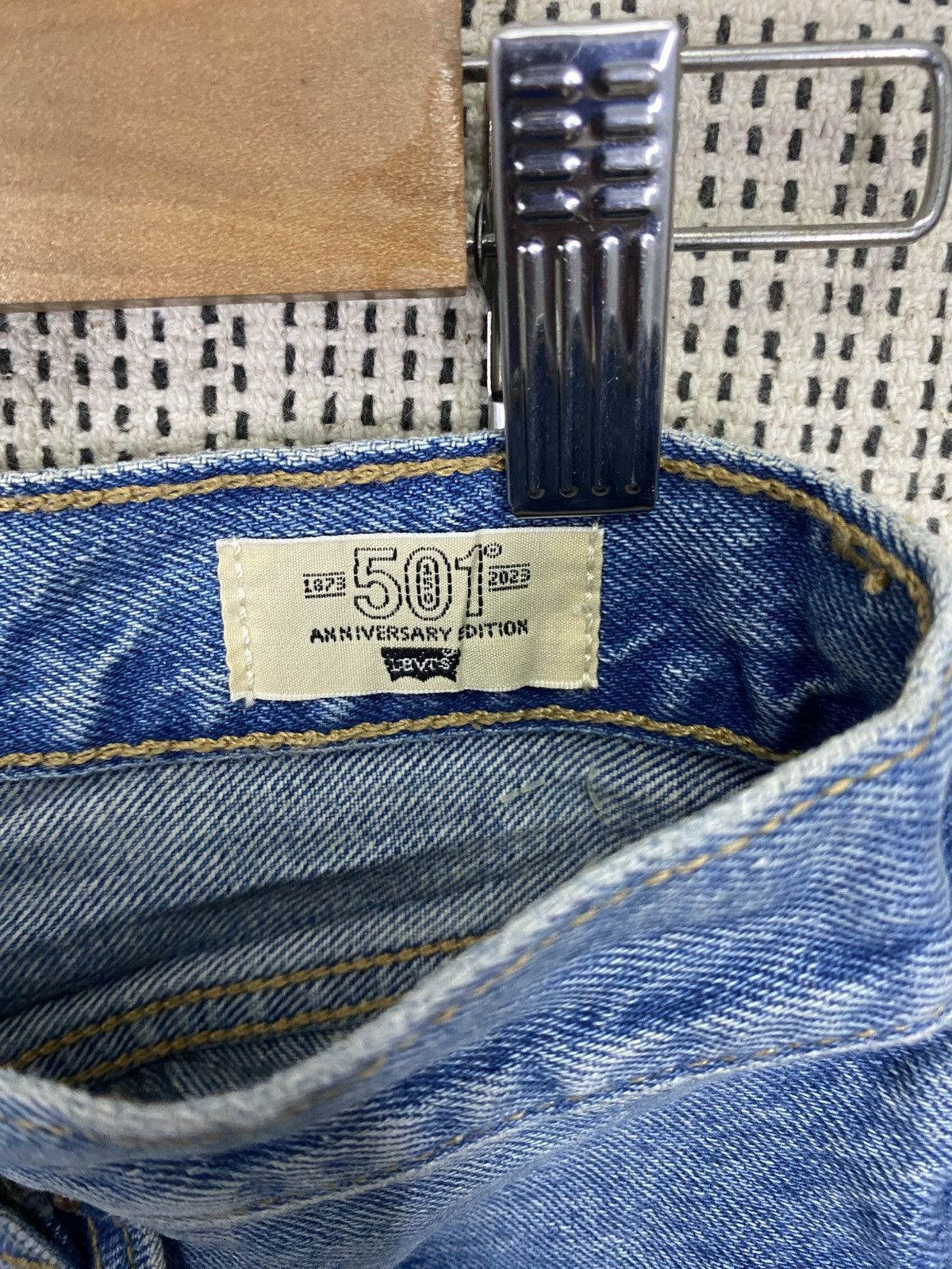 Levi's Levi's 501® anniversary idition 150th 2023 Shorts Size 27" / US 4 / IT 40 - 8 Thumbnail