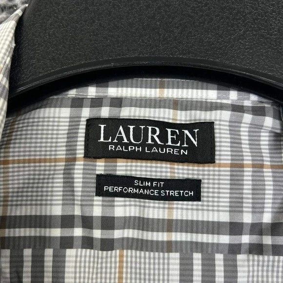Lauren Ralph Lauren Lauren Ralph Lauren Button Up 15 1/2 32/33 Plaid Collared Size US M / EU 48-50 / 2 - 8 Thumbnail