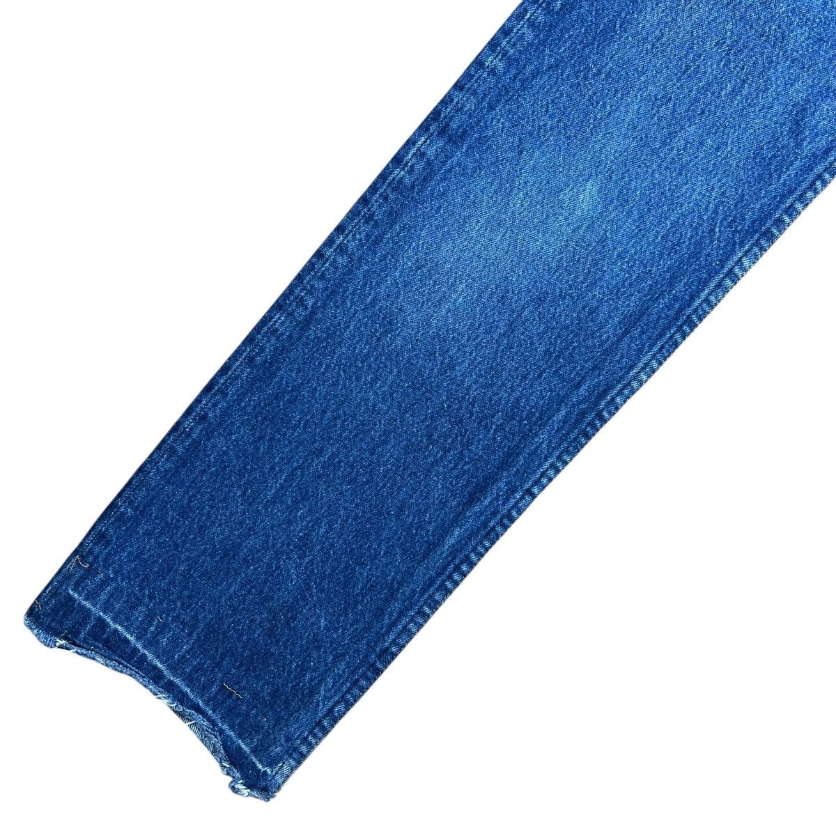 Levi's Vtg 1980s Levi’s 701 Button Fly Student USA Blue Denim Pants Size 25" / US 0 / IT 36 - 10 Thumbnail