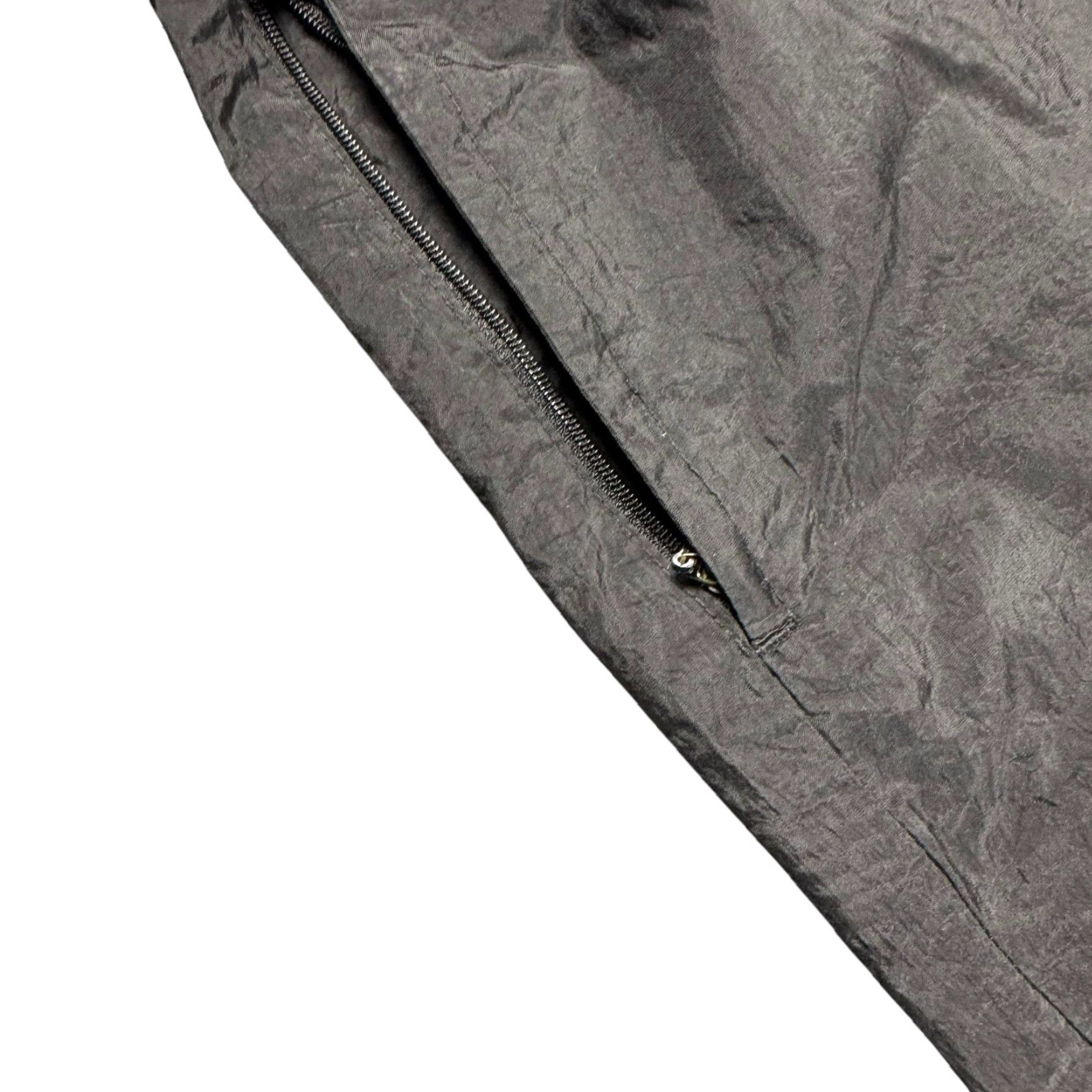 Nike VINTAGE Nike Sweatpants Women's M Black Windbreaker Ankle Zip Pockets 90s Nike Womens M Black Knit Sweatpants 90s Size 32" / US 10 / IT 46 - 5 Thumbnail