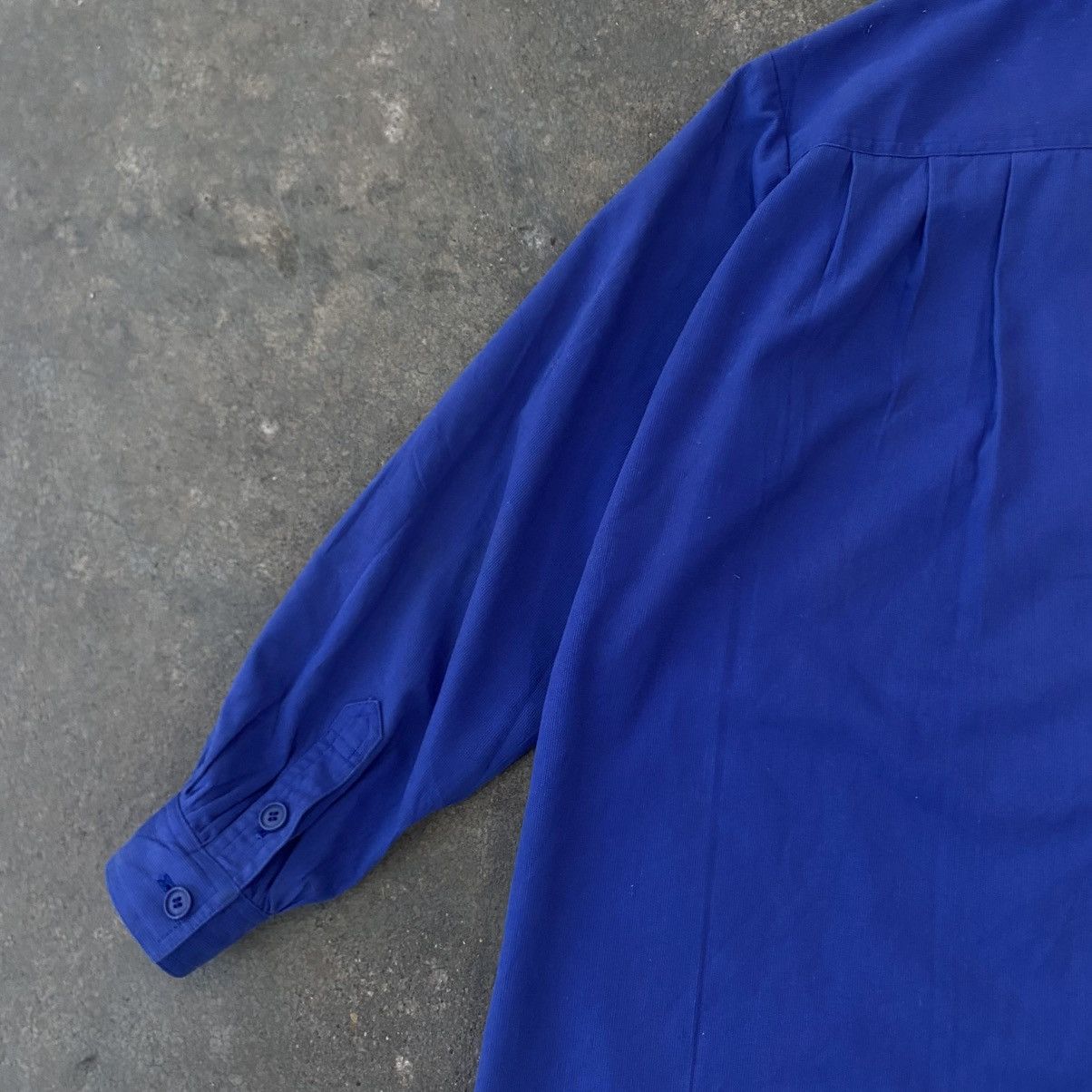 Yves Saint Laurent ‼️LAST DROP‼️YSL French Work Jacket Blue Vintage YSL Paris Size S / US 4 / IT 40 - 10 Thumbnail