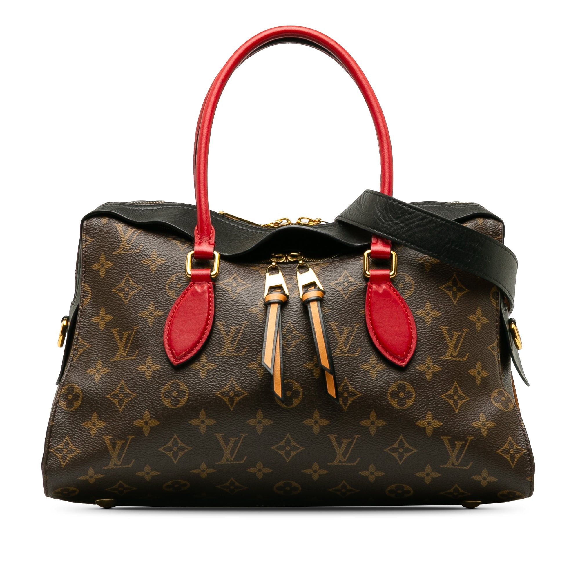 image of Louis Vuitton Monogram Tuileries Satchel in Brown, Women's