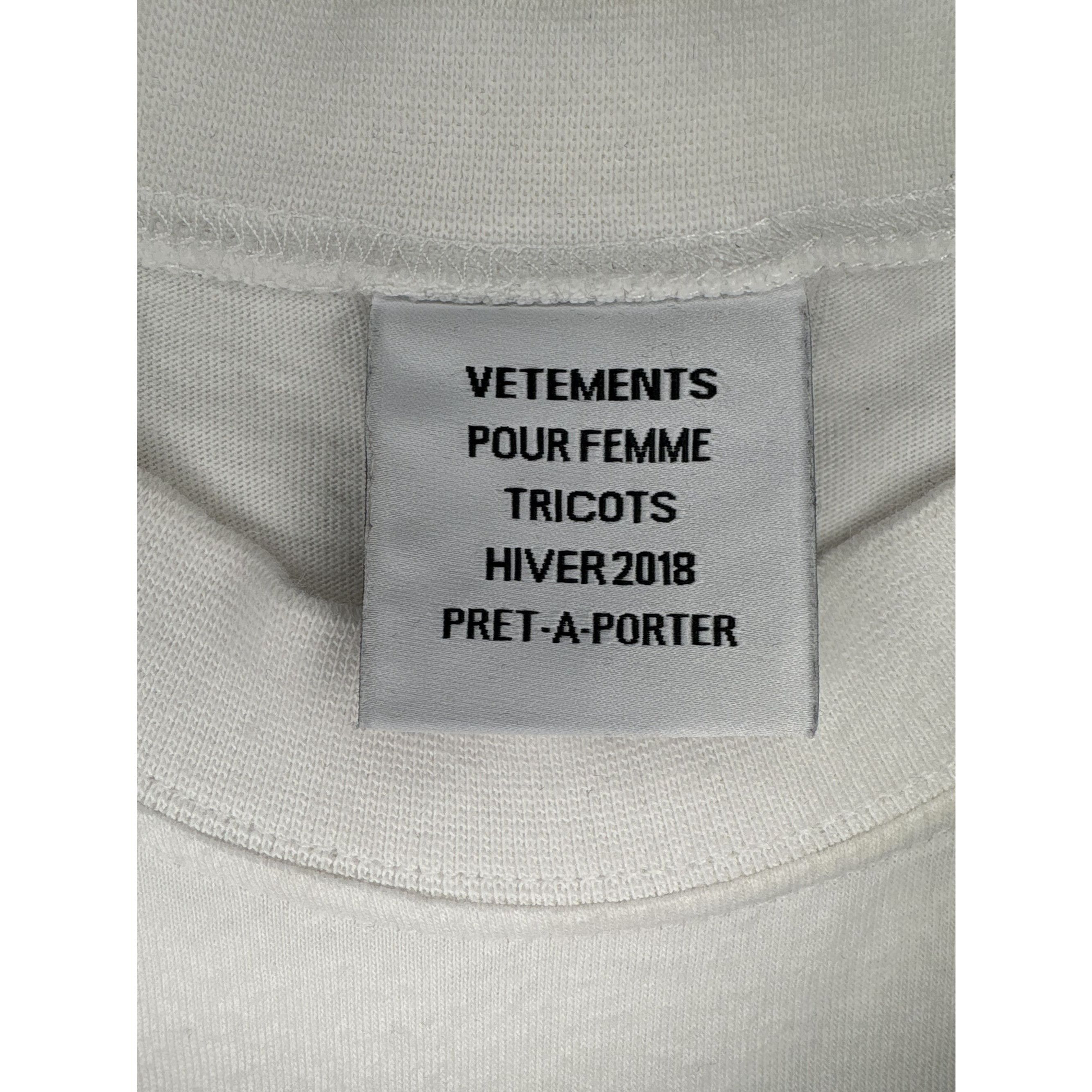 Vetements ♚ Vetements 'Staff' T-Shirt ♚ Size US M / EU 48-50 / 2 - 5 Thumbnail