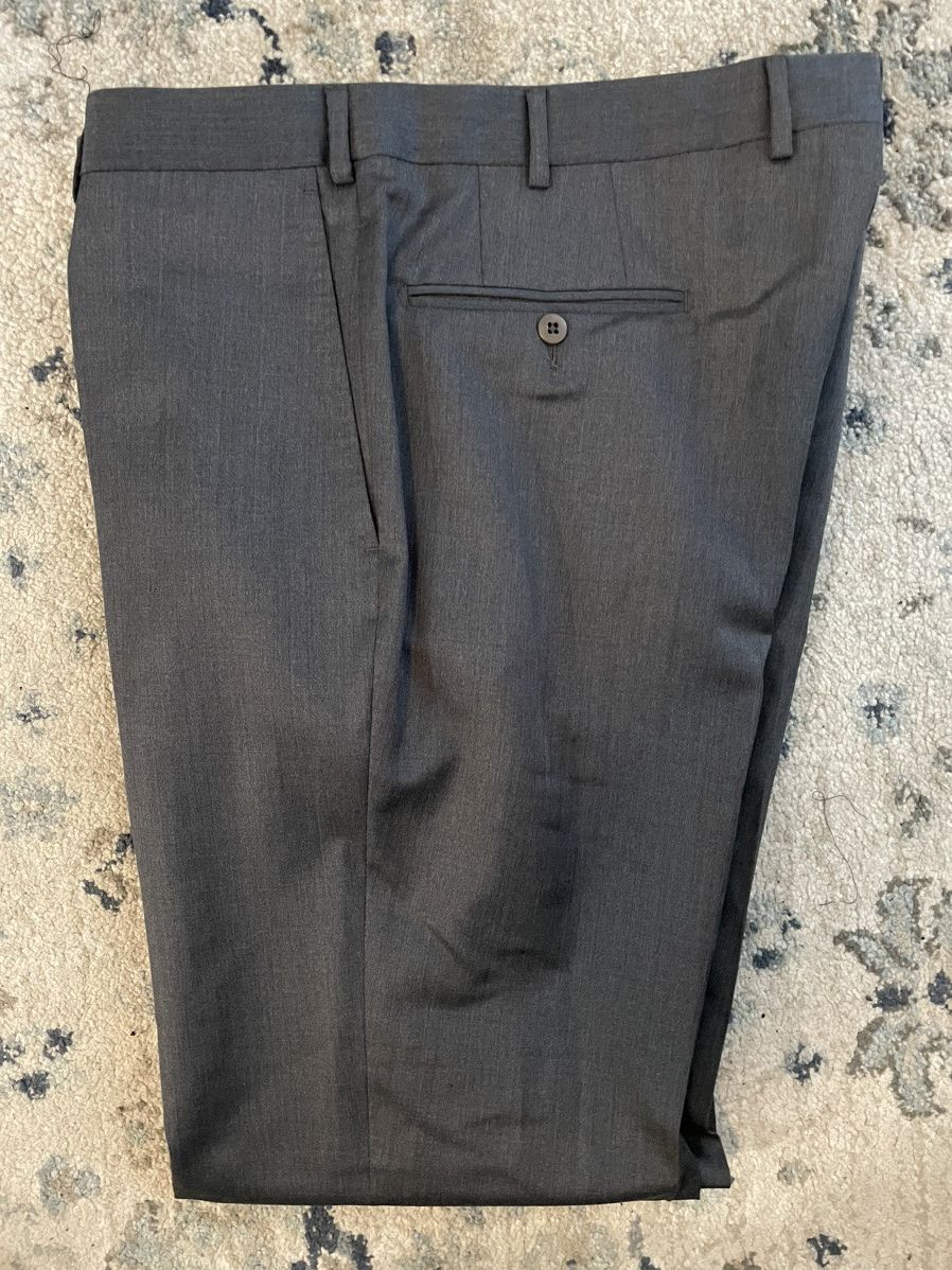 Ermenegildo Zegna Micronsphere Wool Dress Pant Size 38R - 1 Thumbnail