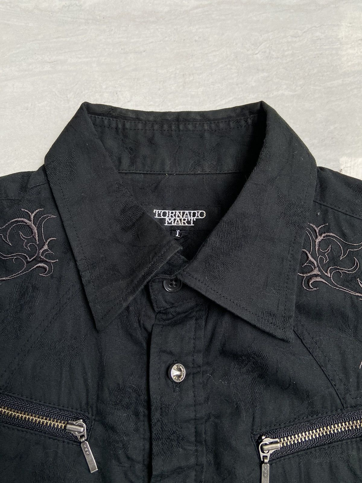 Tornado Mart TORNADO MART Black Shirt Size US S / EU 44-46 / 1 - 6 Thumbnail