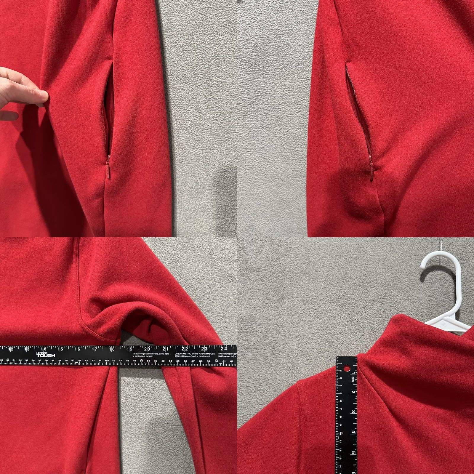 Athleta Athleta Cozy Karma Sweater Dress Womens XS Red Long Sleeve Pockets Twist Neck Size XS / US 0-2 / IT 36-38 - 8 Thumbnail