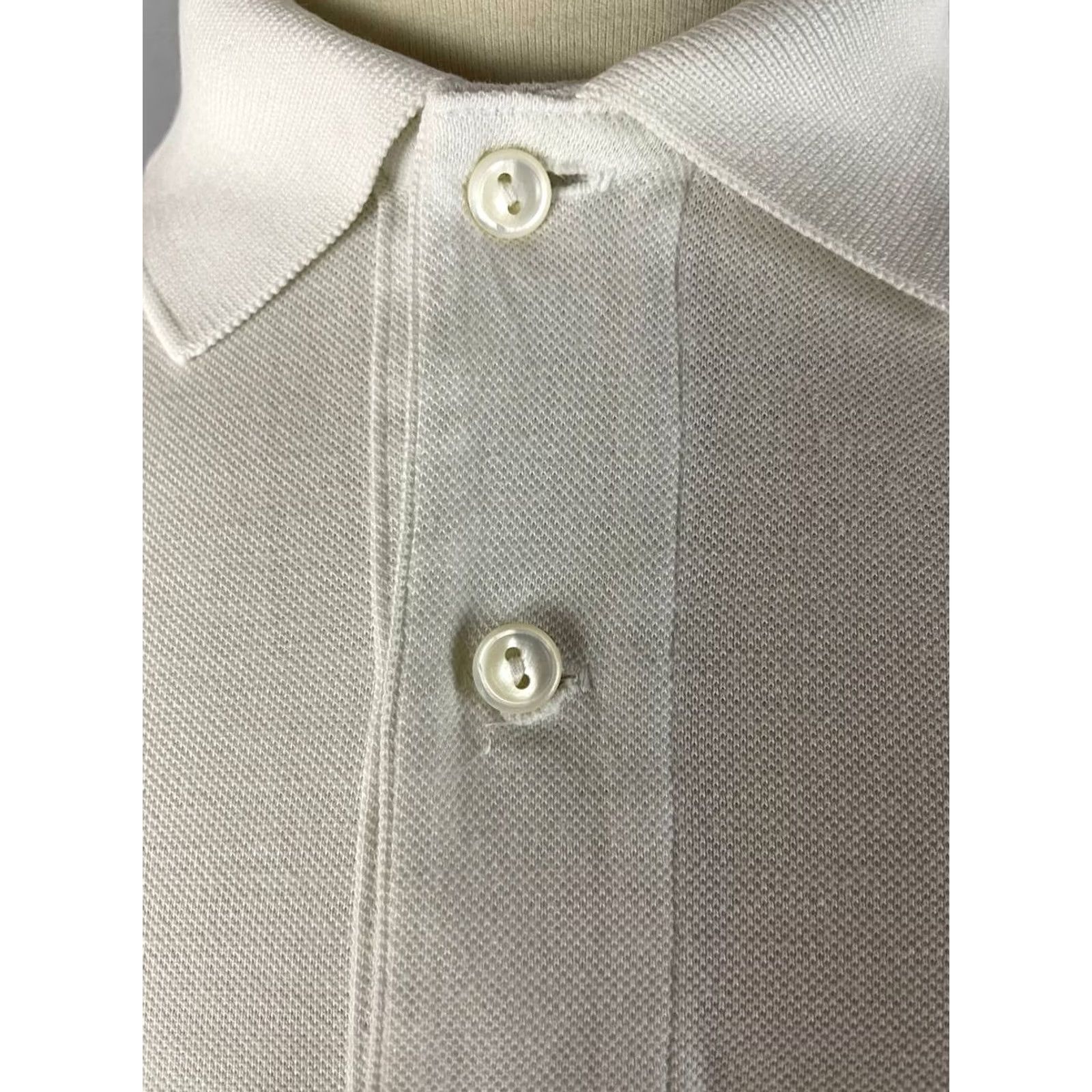 Lacoste Lacoste Polo Shirt Mens Golf White Cotton Short Sleeve Collared Size L Size US L / EU 52-54 / 3 - 6 Thumbnail