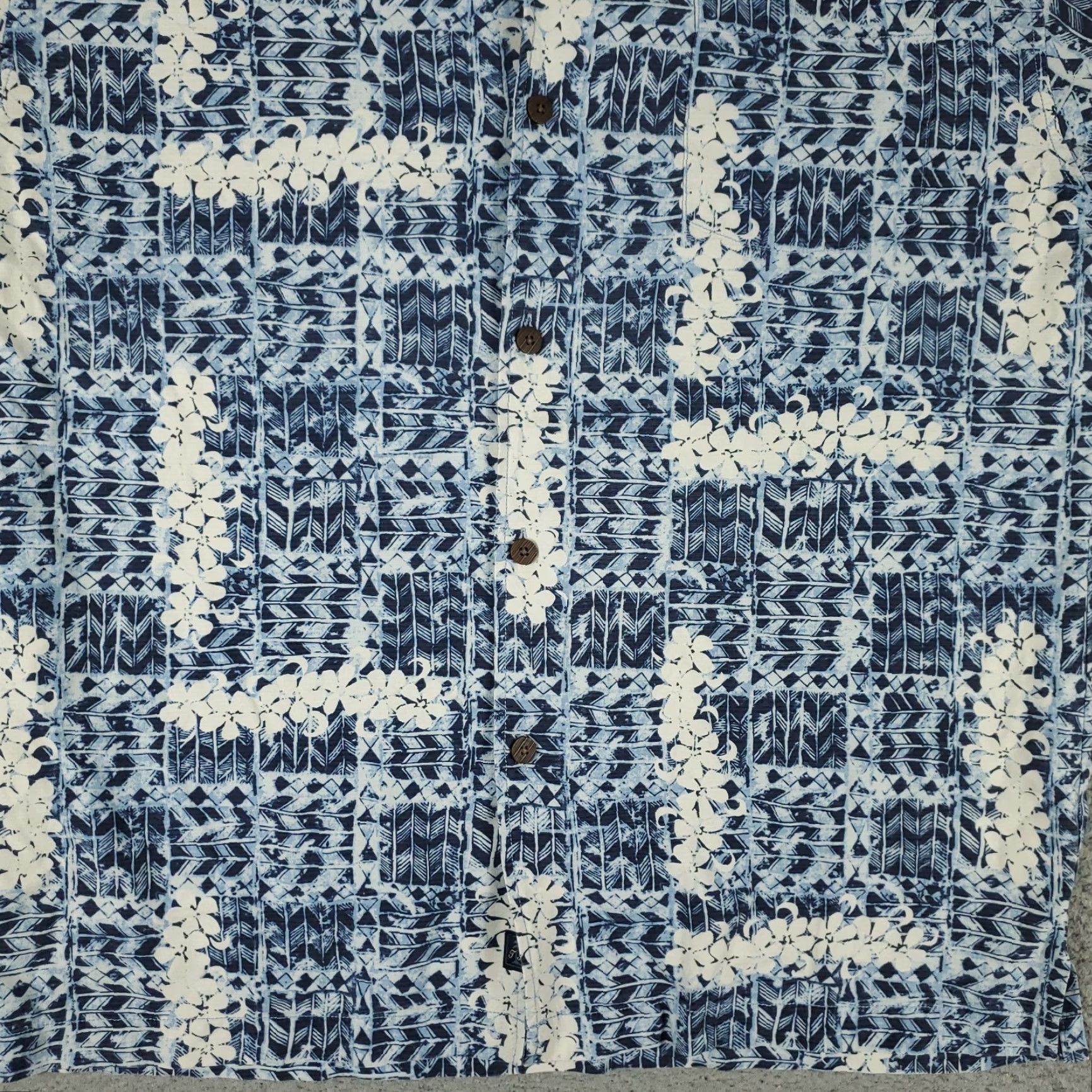 Tommy Bahama Tommy Bahama Shirt Mens XL Blue Floral Silk Hawaiian Button Up Size US XL / EU 56 / 4 - 3 Thumbnail