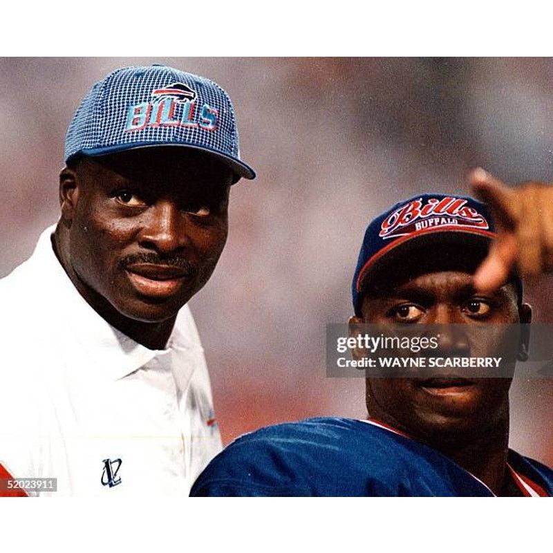 Logo Athletic × Sports Specialties Buffalo Bills 90s GRID strap back Bruce hat NFL Pro vintage Size ONE SIZE - 8 Thumbnail