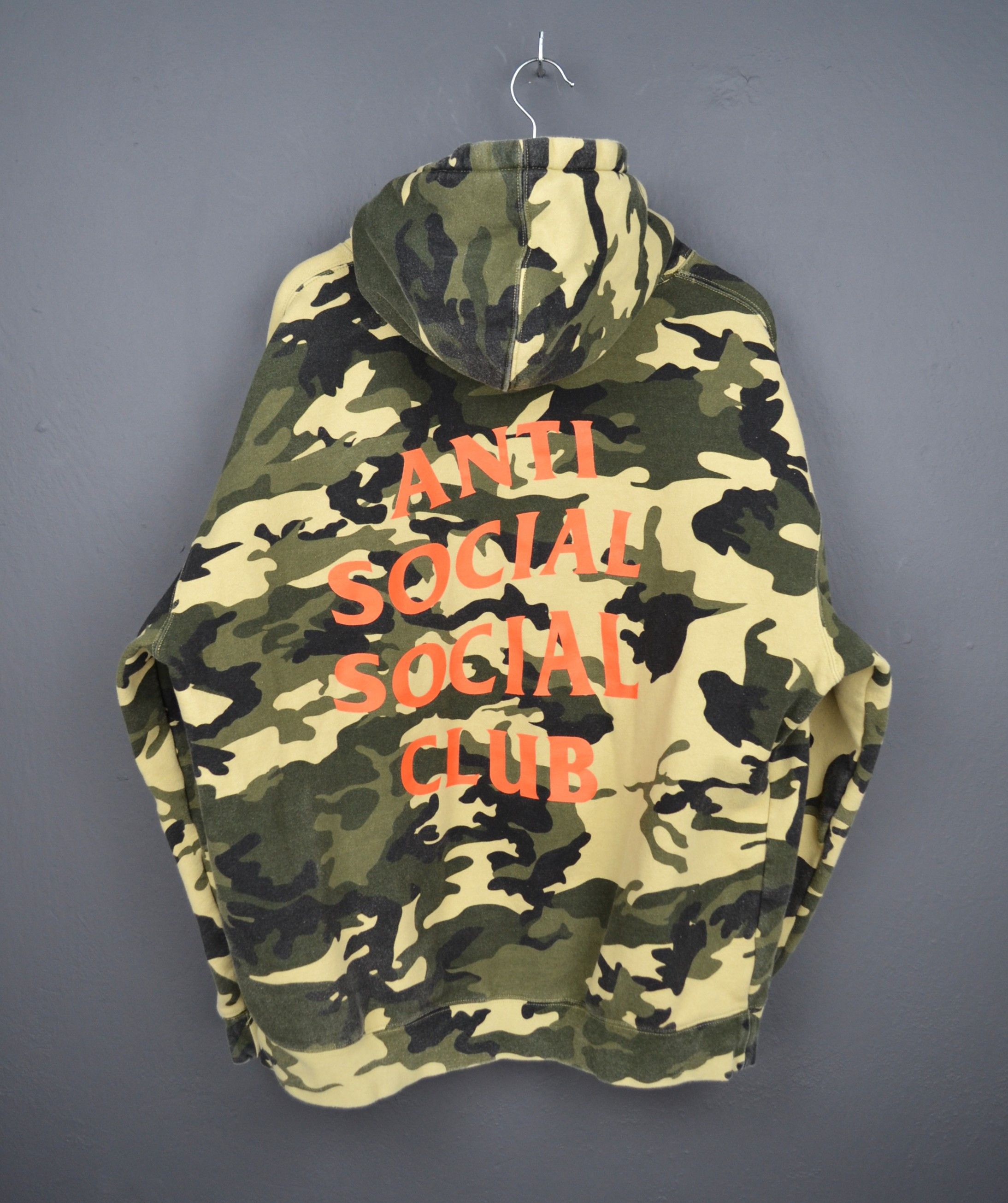 Anti Social Social Club Anti Social Social Club Hoody Army Camo Letter Logo XL ASSC Size US XL / EU 56 / 4 - 2 Thumbnail