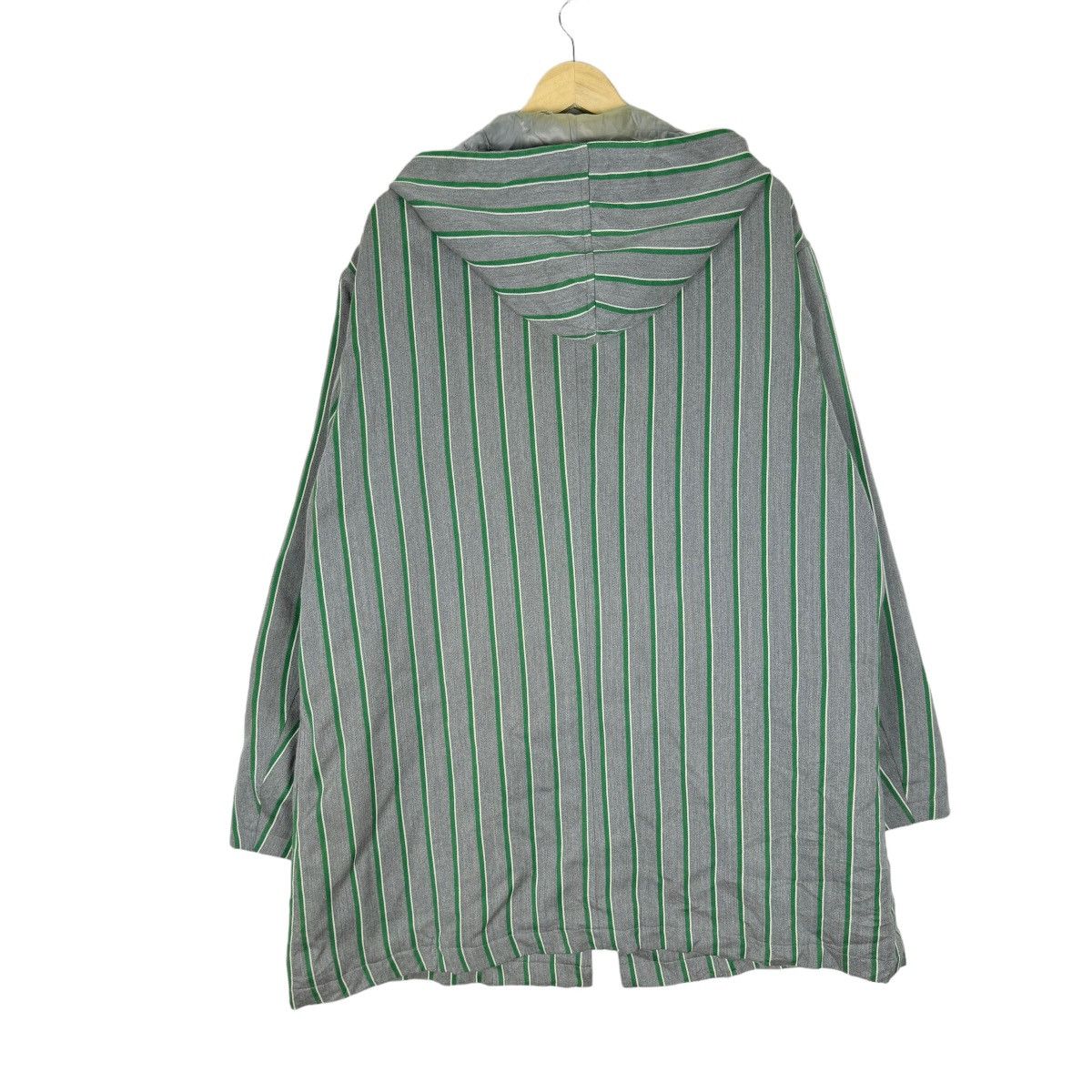 Yohji Yamamoto ☀️YS FOR MEN HOODIE STRIPED ZIPPER JACKET Size US L / EU 52-54 / 3 - 8 Thumbnail