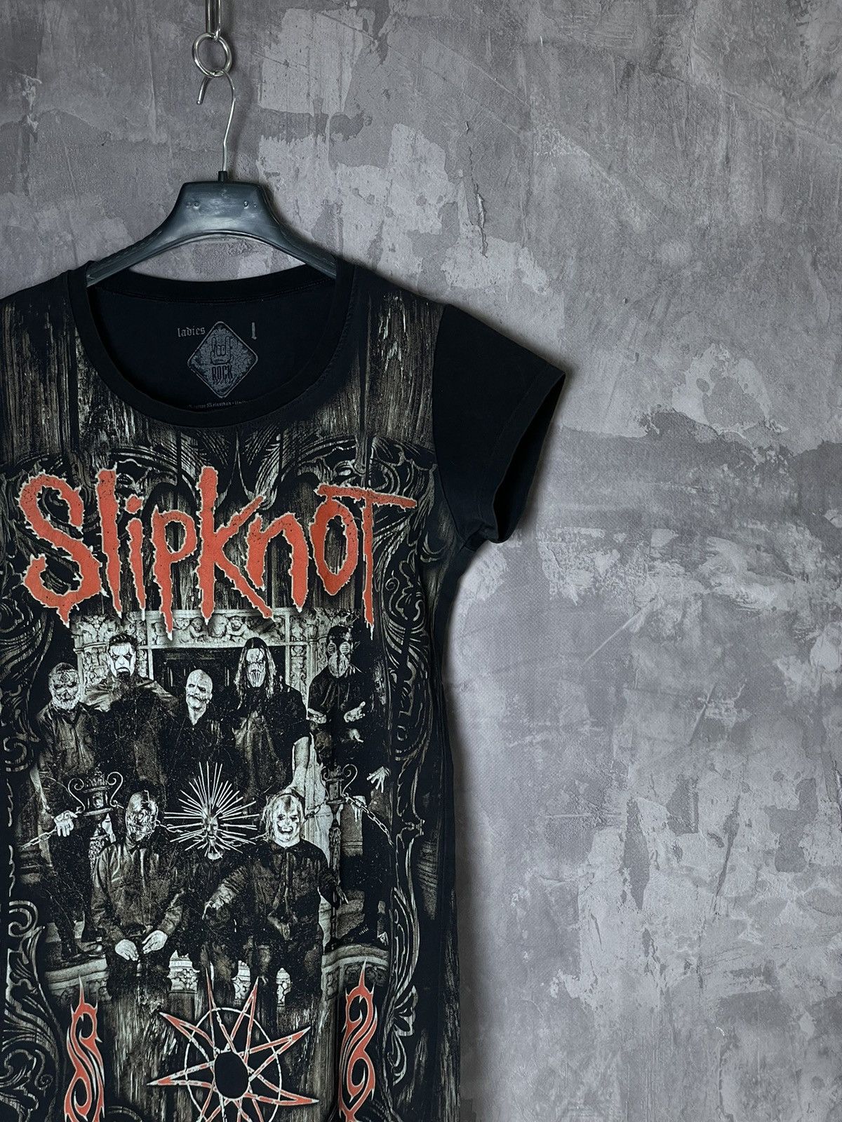 Slipknot Slipknot Overprint Rock Metal Band Vintage Tank Top Tee Size L / US 10 / IT 46 - 3 Thumbnail