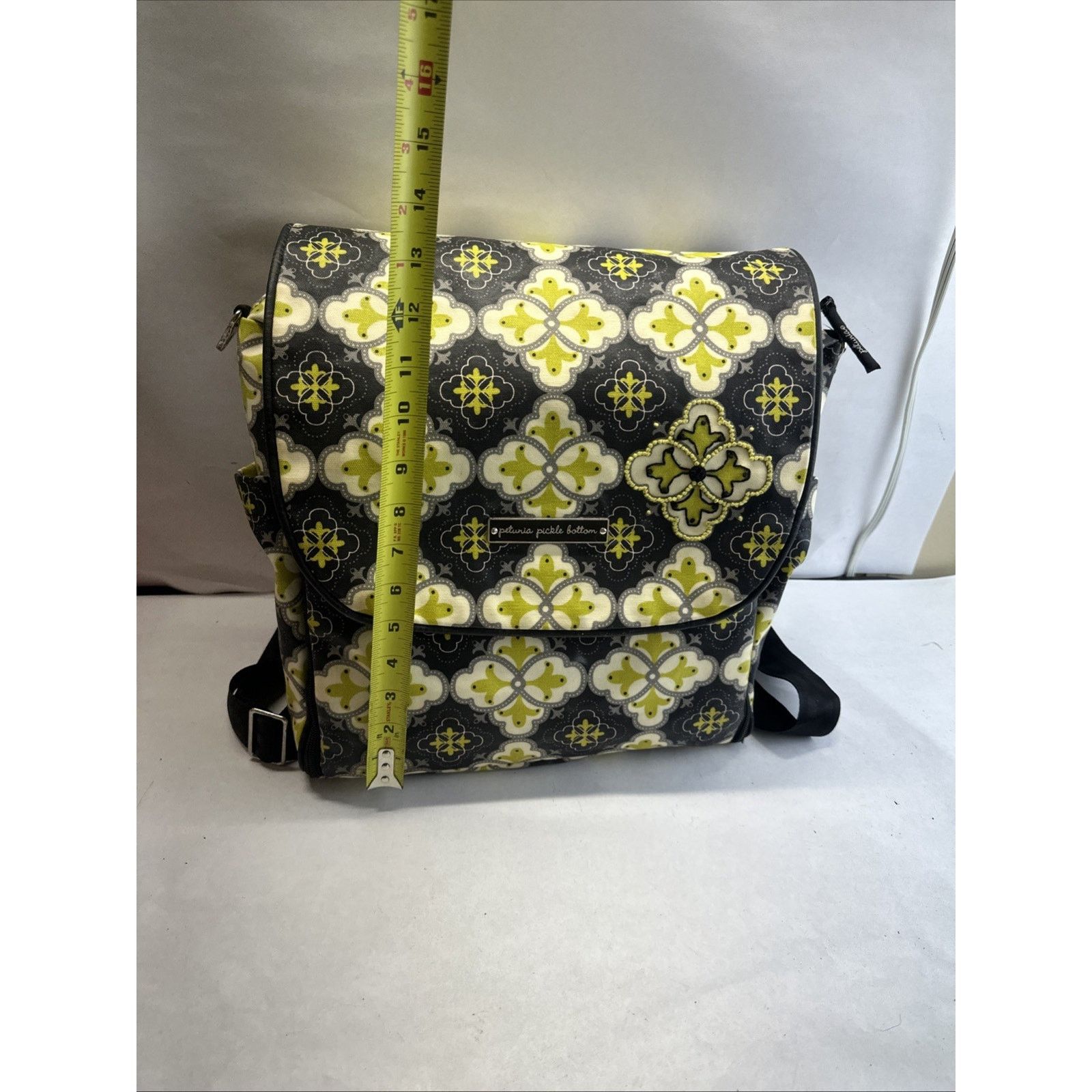 & Other Stories Large Petunia Pickle Bottom Diaper Bag Shoulder Yelllow Blac Size ONE SIZE - 2 Thumbnail