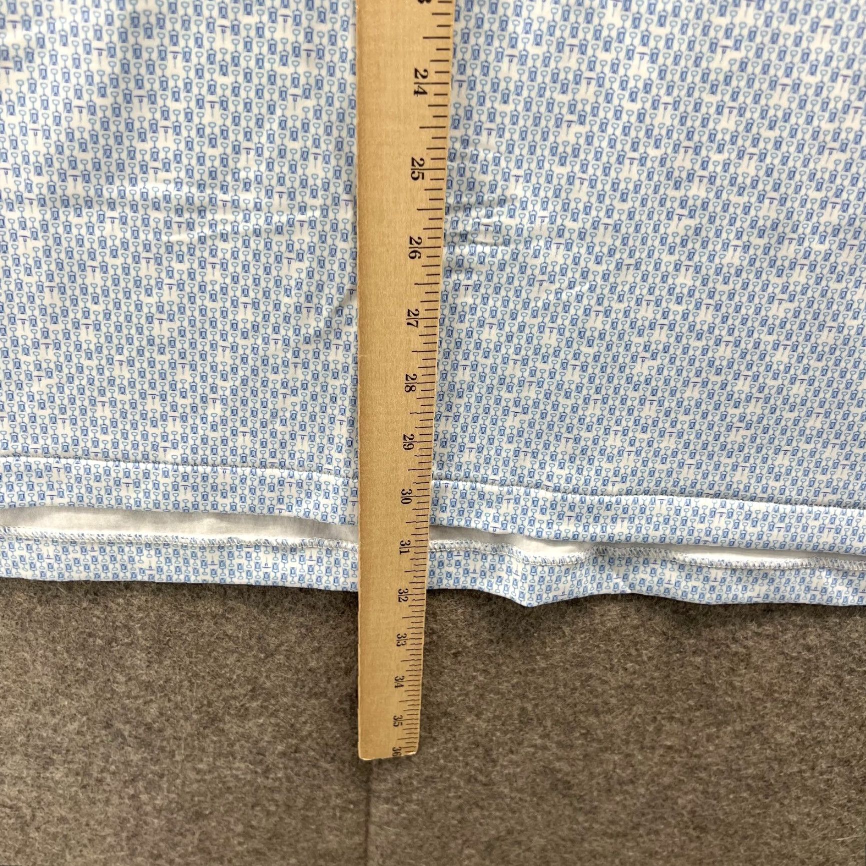 Peter Millar Peter Millar Polo Shirt Men XL Blue Club Summer Comfort Corkscrew Performance Shirt Size US XL / EU 56 / 4 - 5 Thumbnail