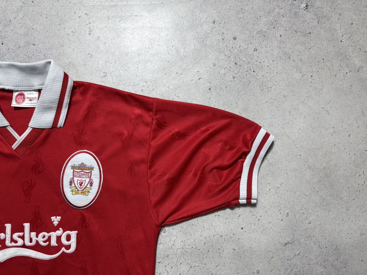 Reebok Reebok FC Liverpool 1996/1997 Vintage Soccer Jersey Size US M / EU 48-50 / 2 - 3 Thumbnail