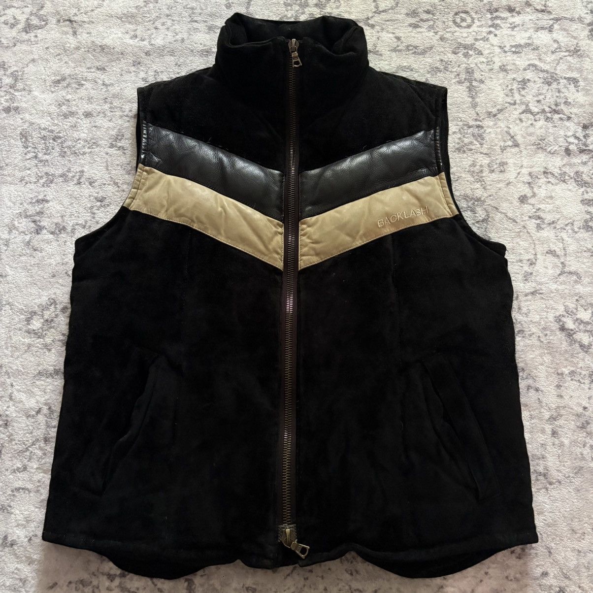 Isamu Katayama Backlash Isamu Katayama Backlash x Mastermind Suede Puffer Vest | 3 Size US L / EU 52-54 / 3 - 1 Thumbnail