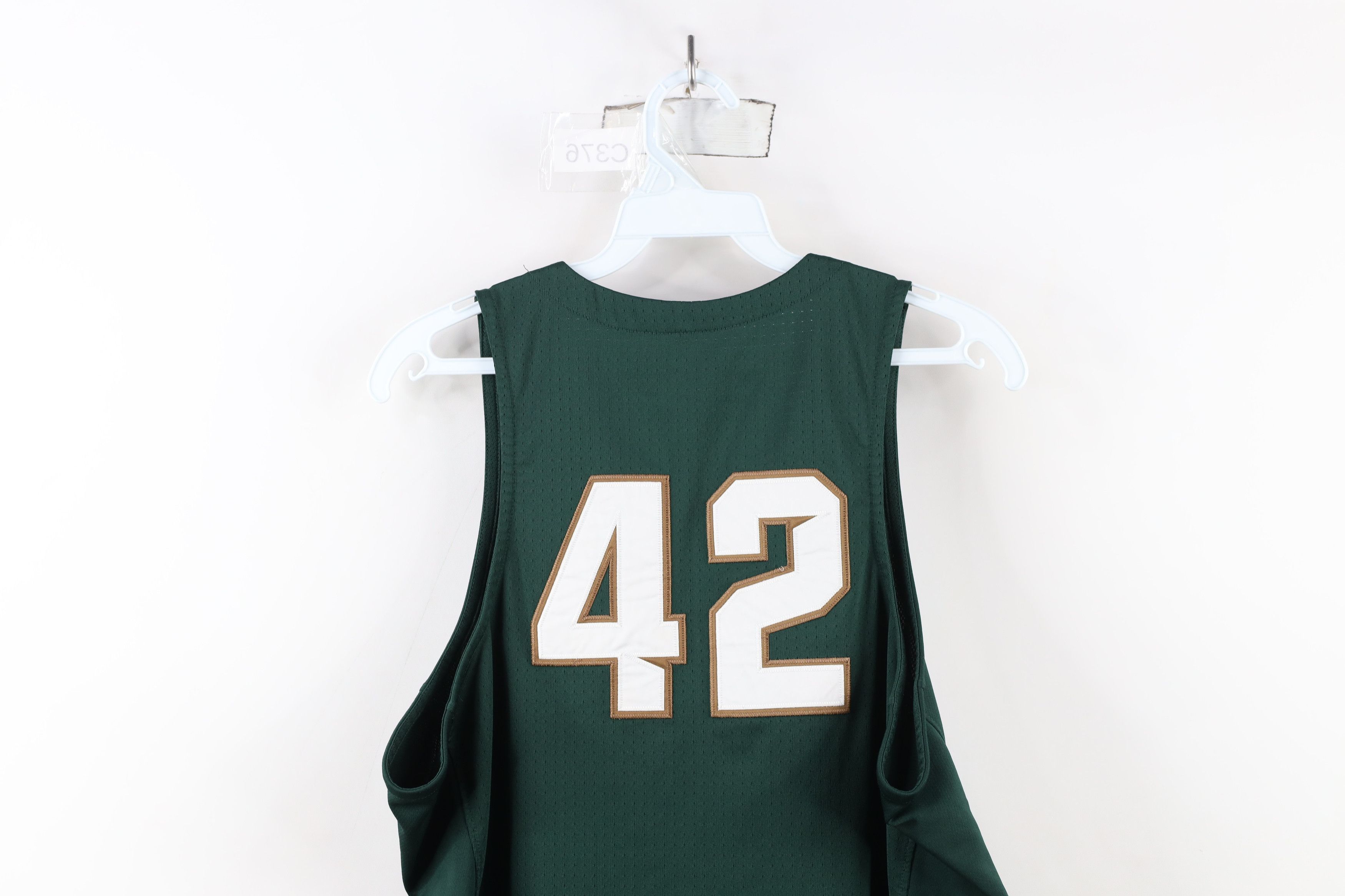 Nike Nike Elite State University Basketball Jersey Green #42 Size US M / EU 48-50 / 2 - 15 Thumbnail
