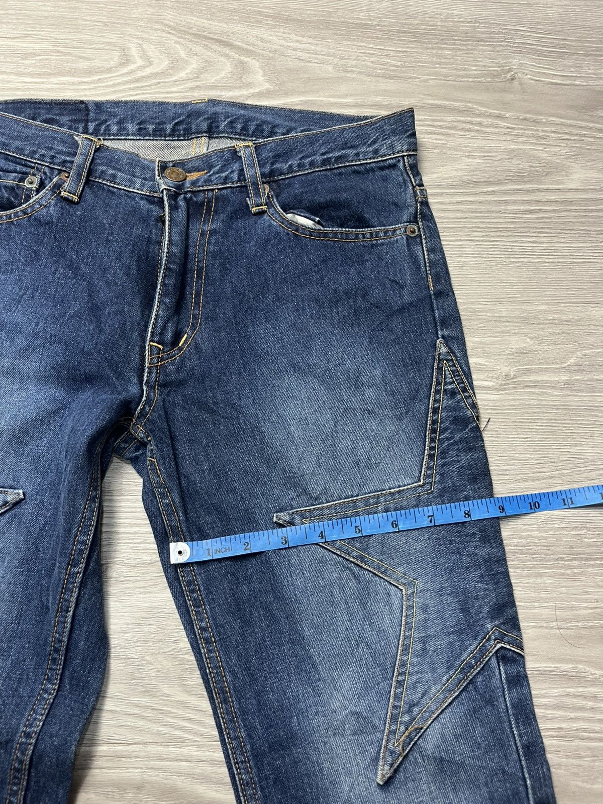 14th Addiction × Hysteric Glamour × If Six Was Nine Hysteric Glamour Star Denim Kinky Size 30" / US 8 / IT 44 - 12 Thumbnail