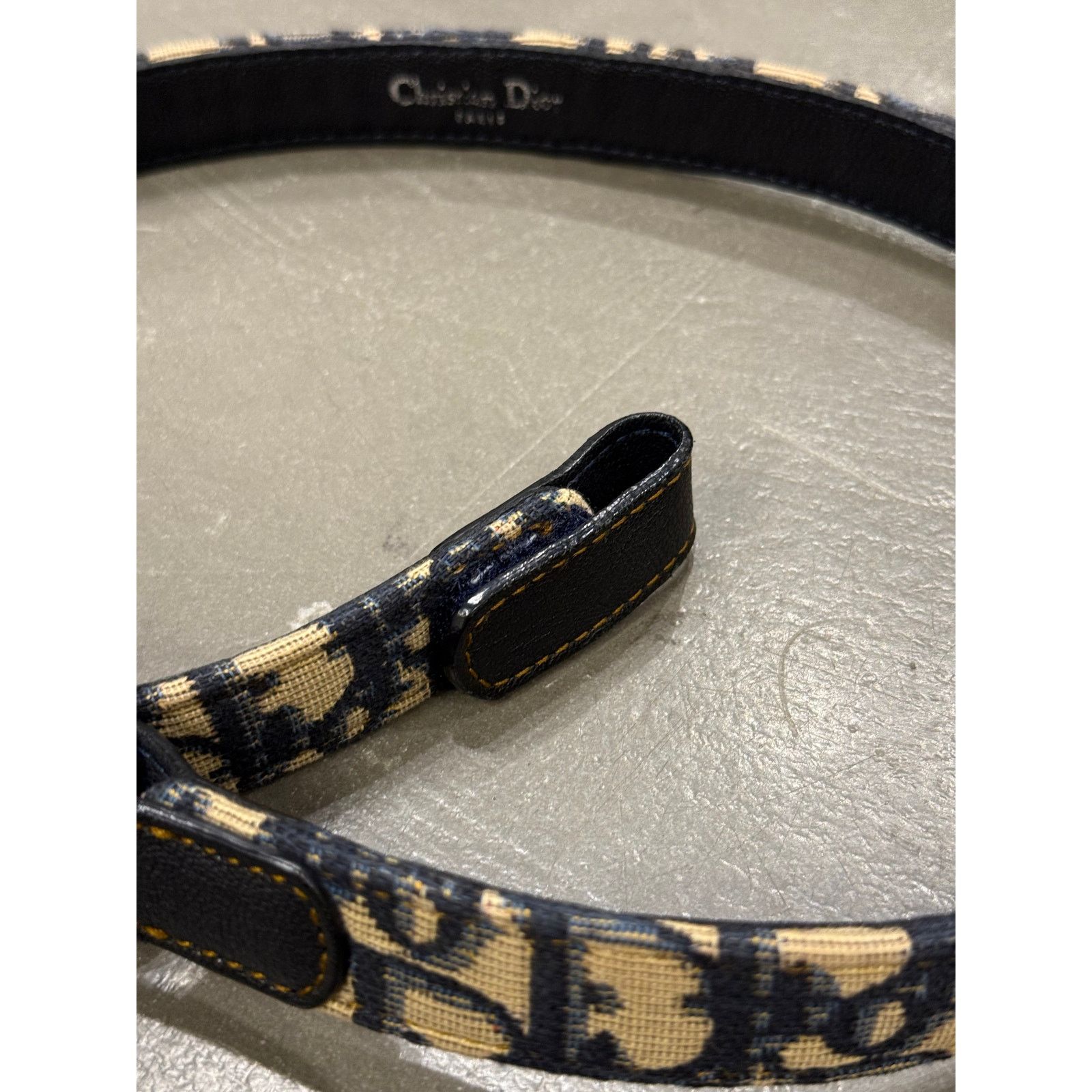Dior 2000s Christian Dior by Galliano monogram belt Size ONE SIZE - 6 Thumbnail