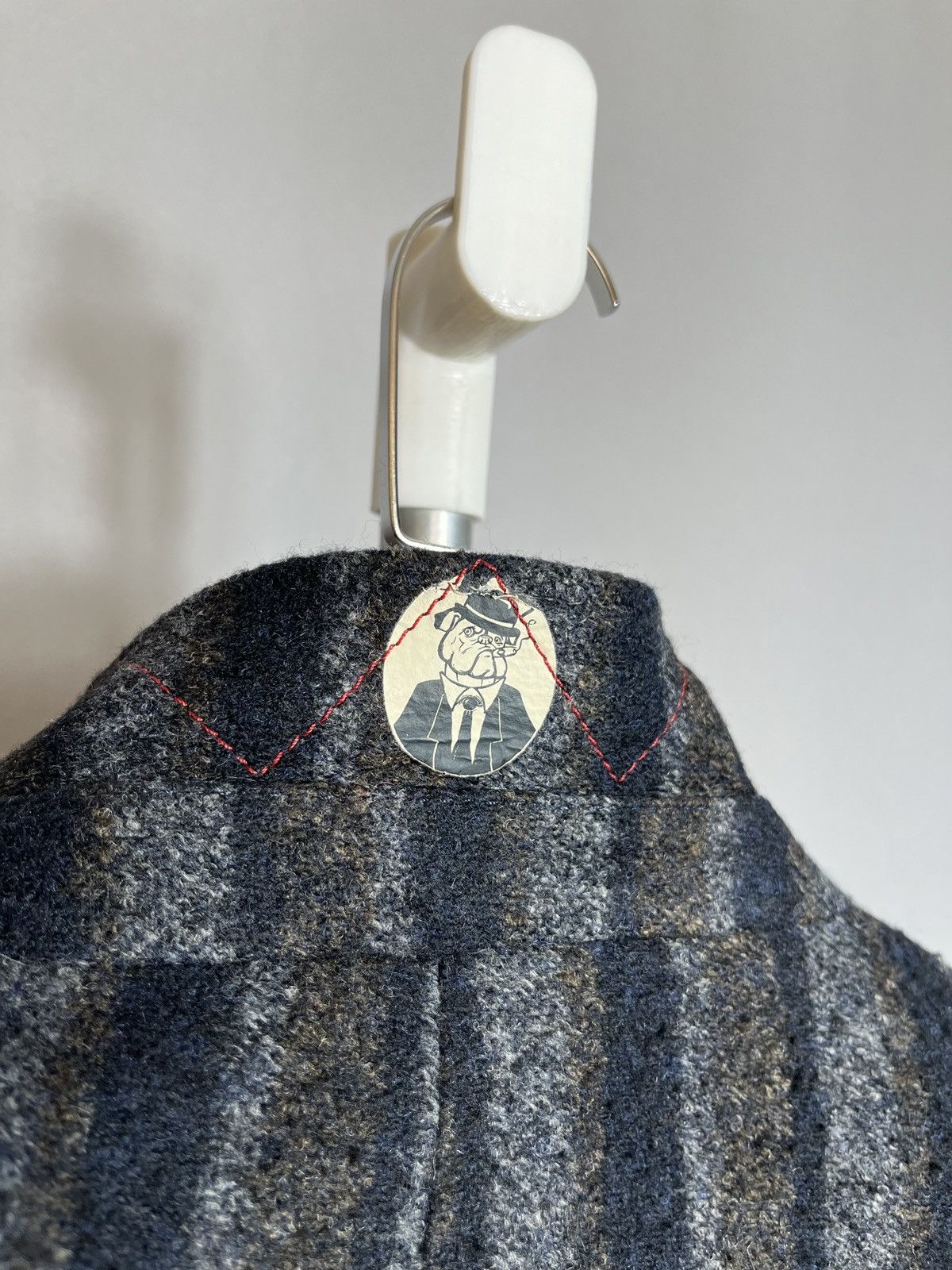 Designer × Savile Row Savile Row Club of Gents Sakko Lanificio Roma Slim Jacket Size 44R - 13 Thumbnail