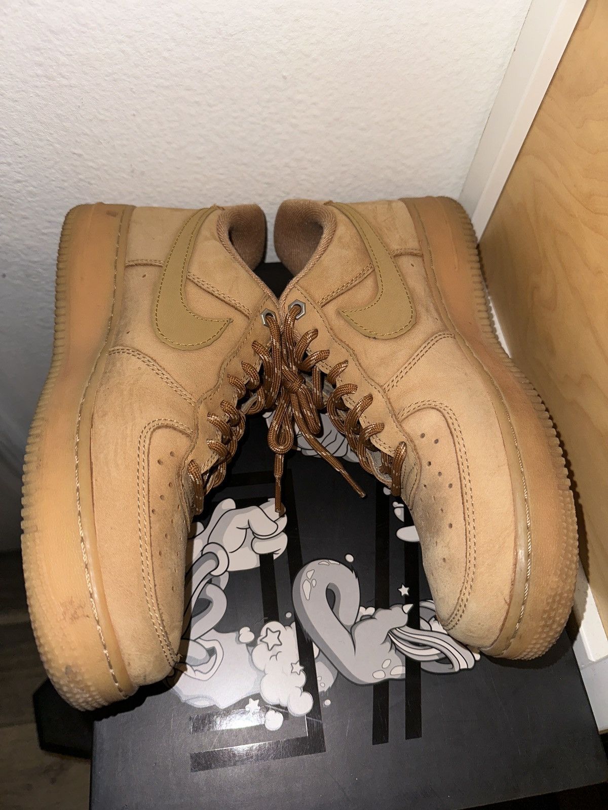 Nike Nike Airforce 1 Wheat Size US 8.5 / EU 41-42 - 4 Thumbnail