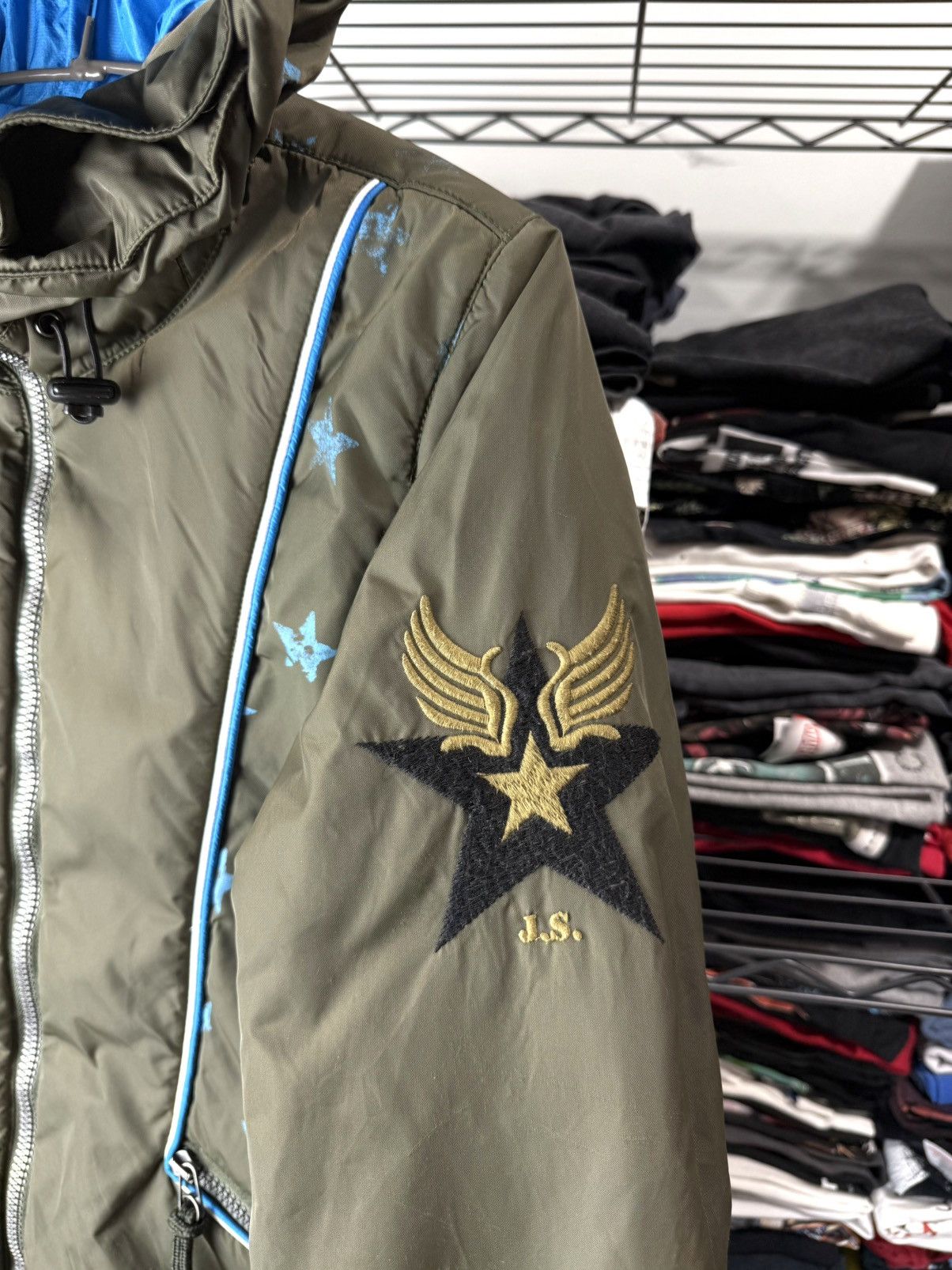JET SET Vintage Avant Garde Jet Set Japan Style Puffer Jacket Size M / US 6-8 / IT 42-44 - 6 Thumbnail