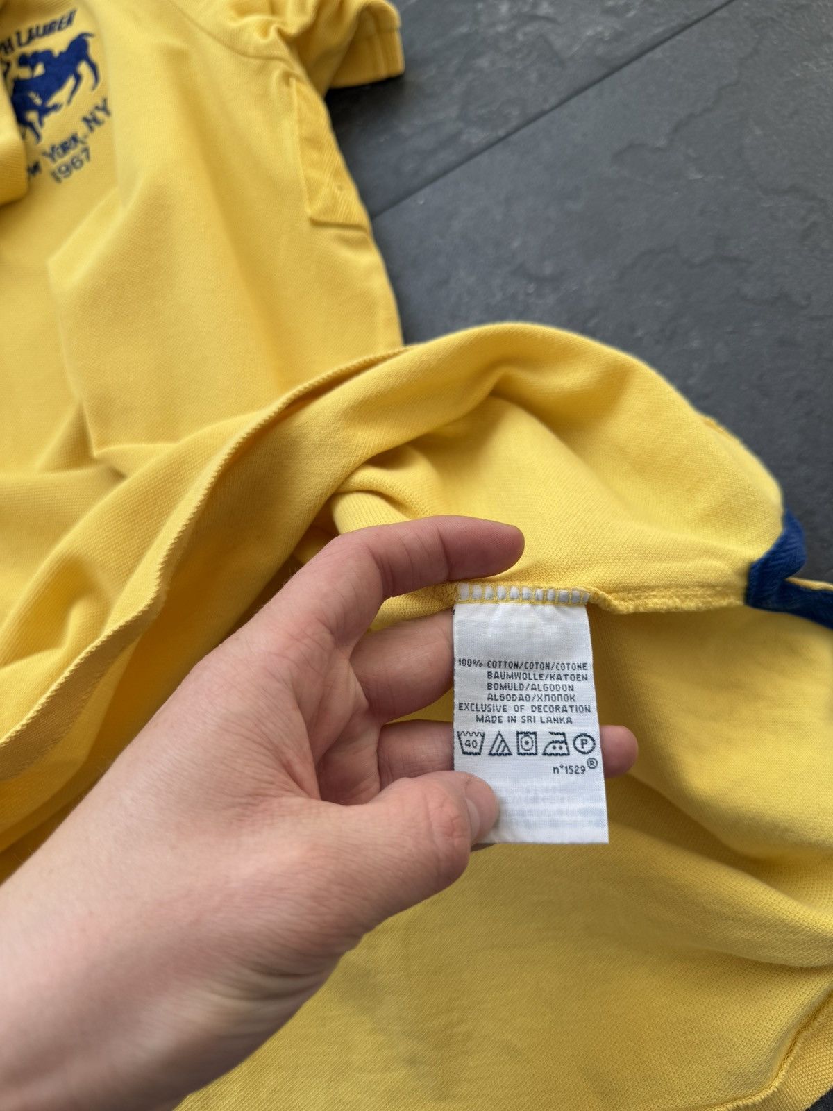 Polo Ralph Lauren × Vintage Vintage polo Ralph Lauren big pony New York tee Size US XL / EU 56 / 4 - 10 Thumbnail
