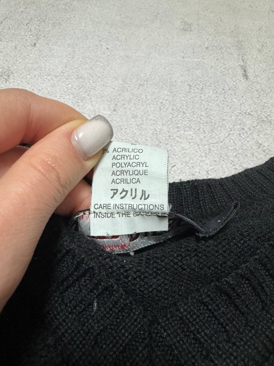 Diesel × Vintage Vintage Diesel Sweater Knit Baggy Mini Logo Y2K 90s Size US L / EU 52-54 / 3 - 7 Thumbnail