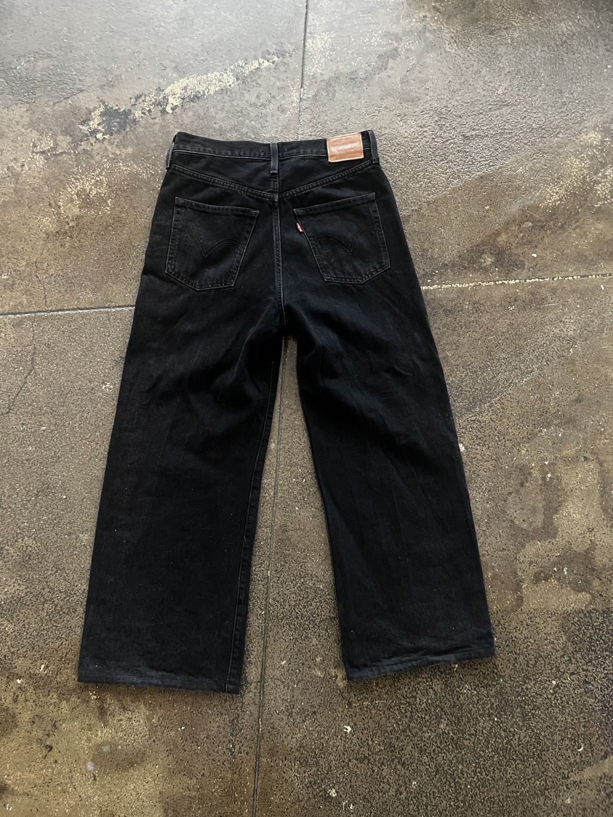 Levi's LEVIS RIB CAGE WIDE LEG DENIM Size 29" - 2 Thumbnail