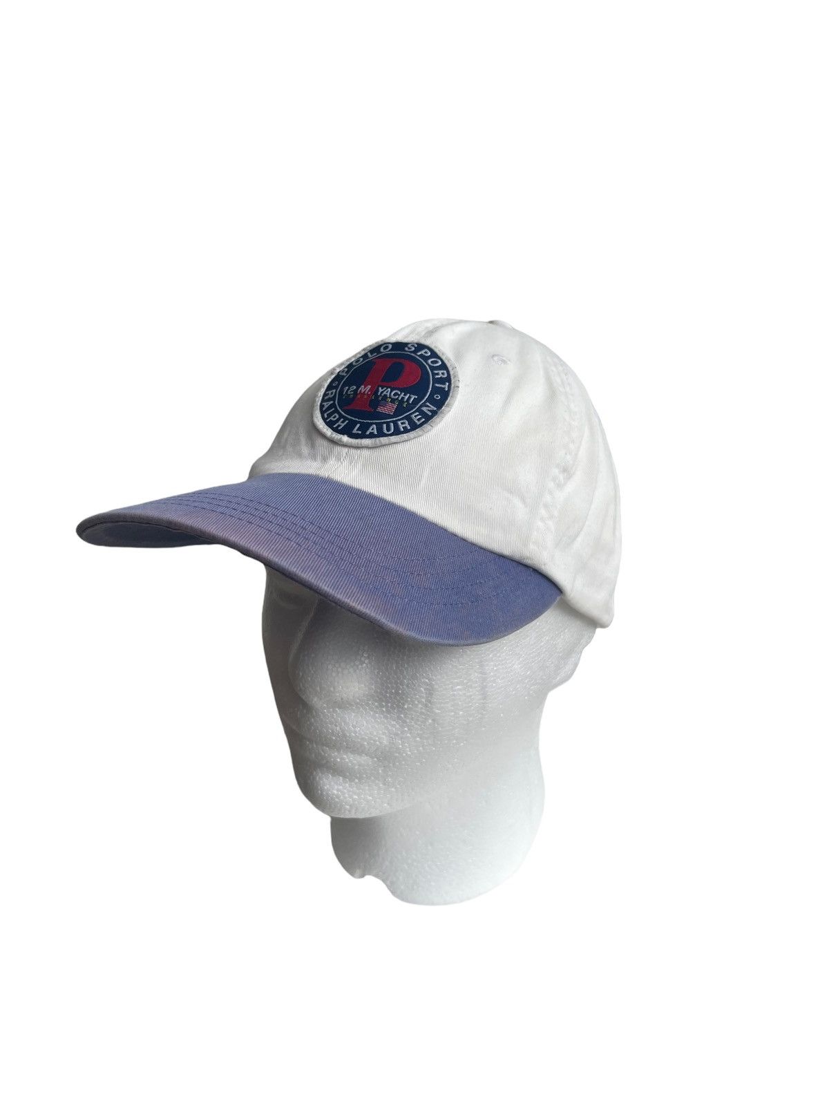 Polo Ralph Lauren × Vintage Vintage Polo Sport Ralph Lauren 12M YACHT CHALLENGE Cap Size ONE SIZE - 2 Thumbnail