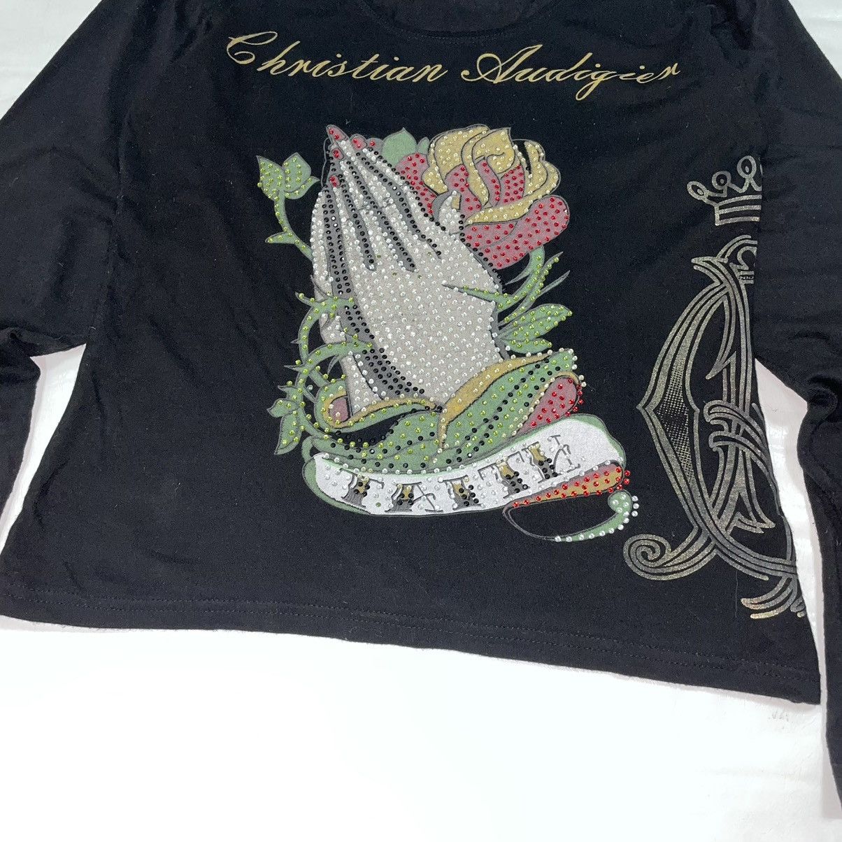 Christian Audigier × Ed Hardy × Vintage Christian Audigier vintage long sleeve Size M / US 6-8 / IT 42-44 - 3 Thumbnail