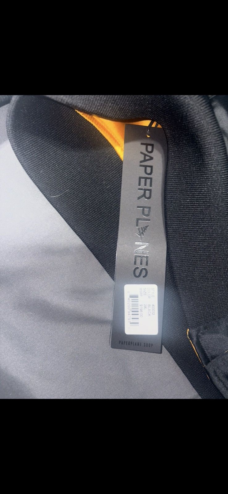Paper Planes Paper Planes reversable black/gold jacket Size US XXL / EU 58 / 5 - 3 Thumbnail