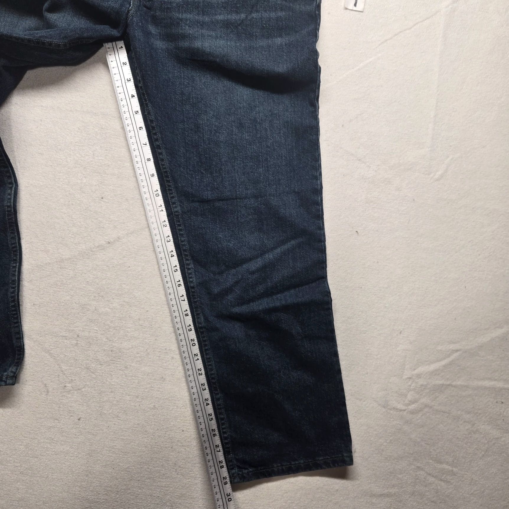 Lee Lee Jeans Denim Blue Regular Fit Straight Leg Jeans Men 40 x 30 Size US 40 / EU 56 - 7 Thumbnail