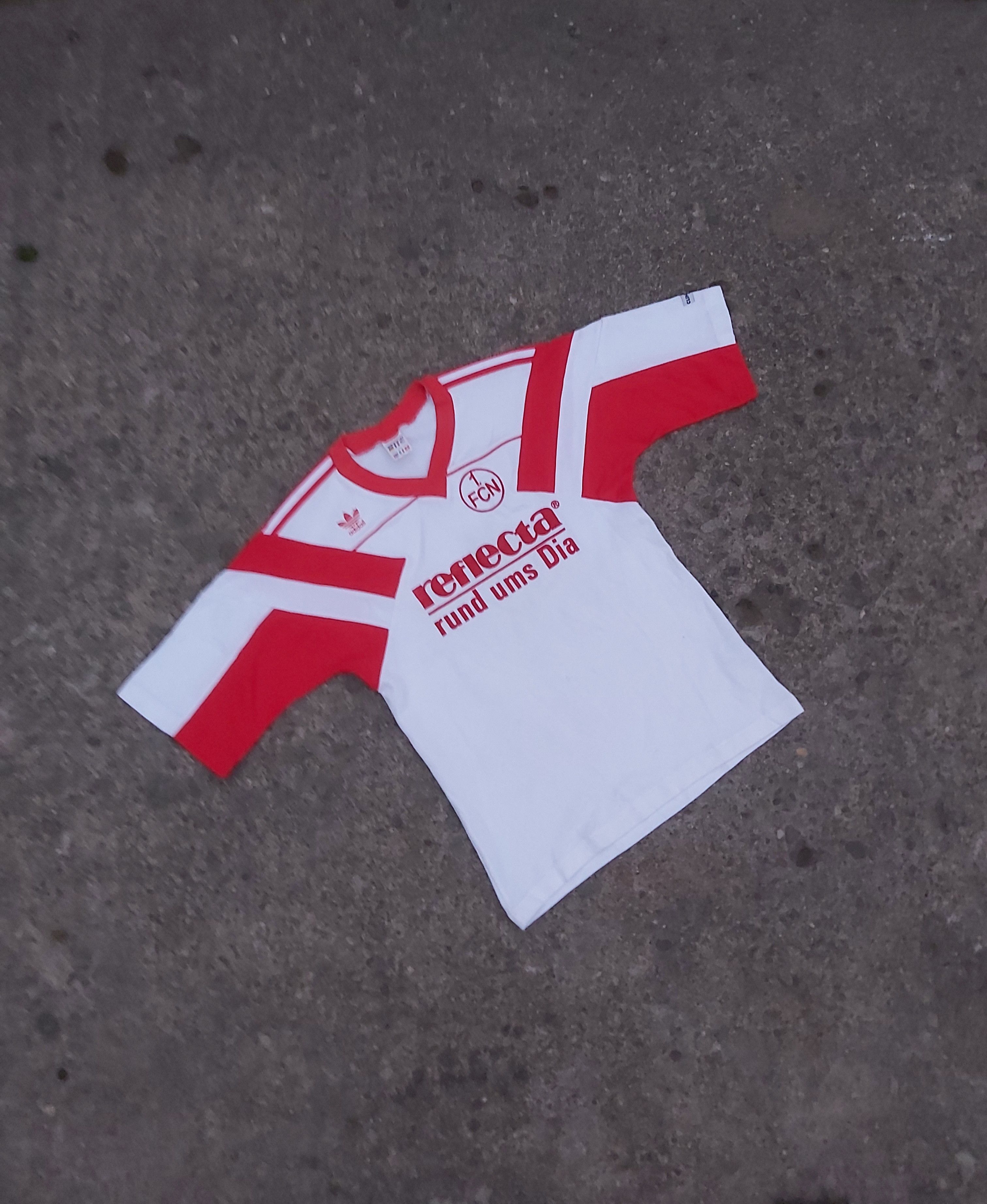 Adidas × Vintage Ultra rare 1989 -90 FC Nurnberg Away 2 Kit Vintage Jersey Size US M / EU 48-50 / 2 - 1 Thumbnail