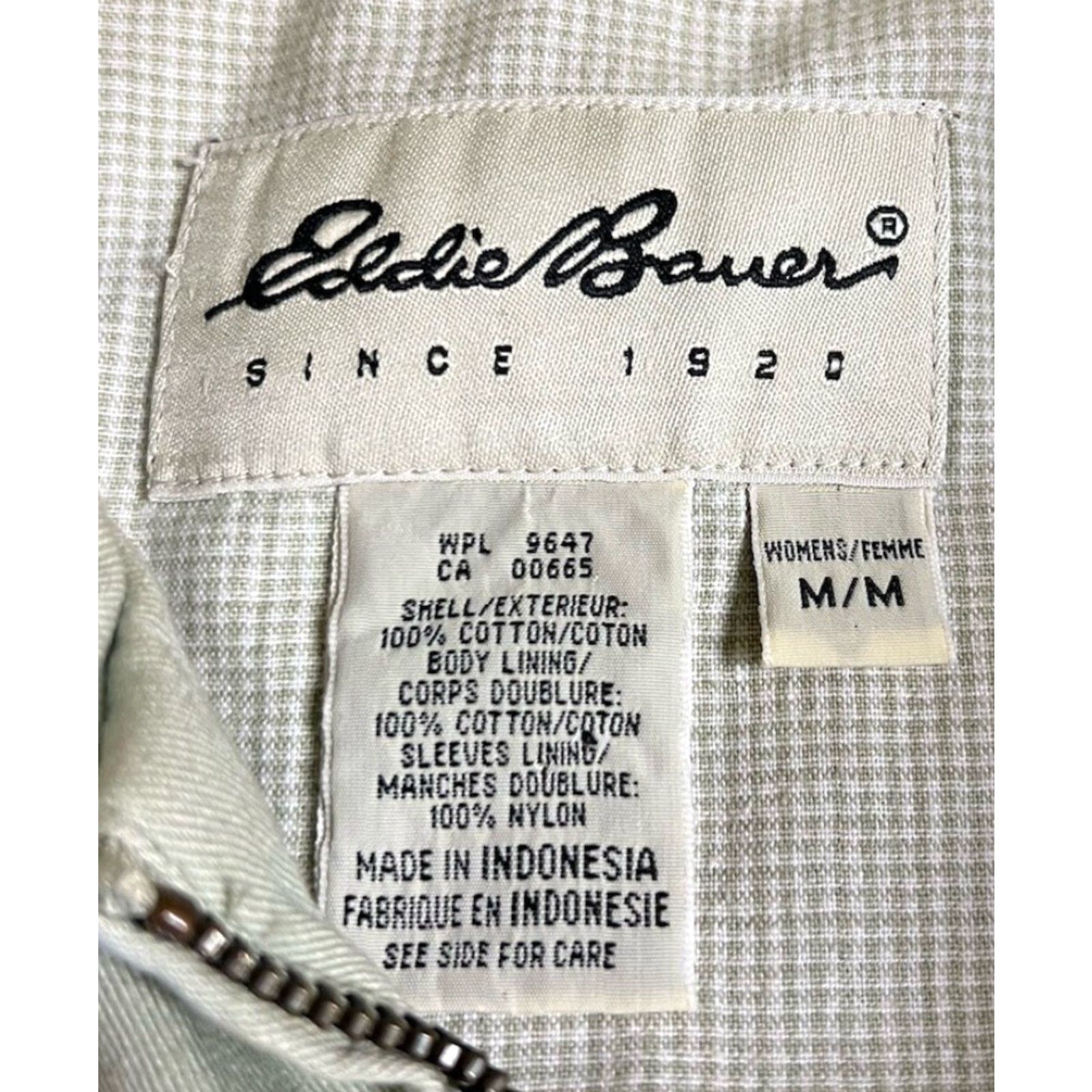 Eddie Bauer EDDIE BAUER Men’s Tan Lightweight Long Sleeve Full Zip Jacket Size Medium Size US M / EU 48-50 / 2 - 5 Thumbnail