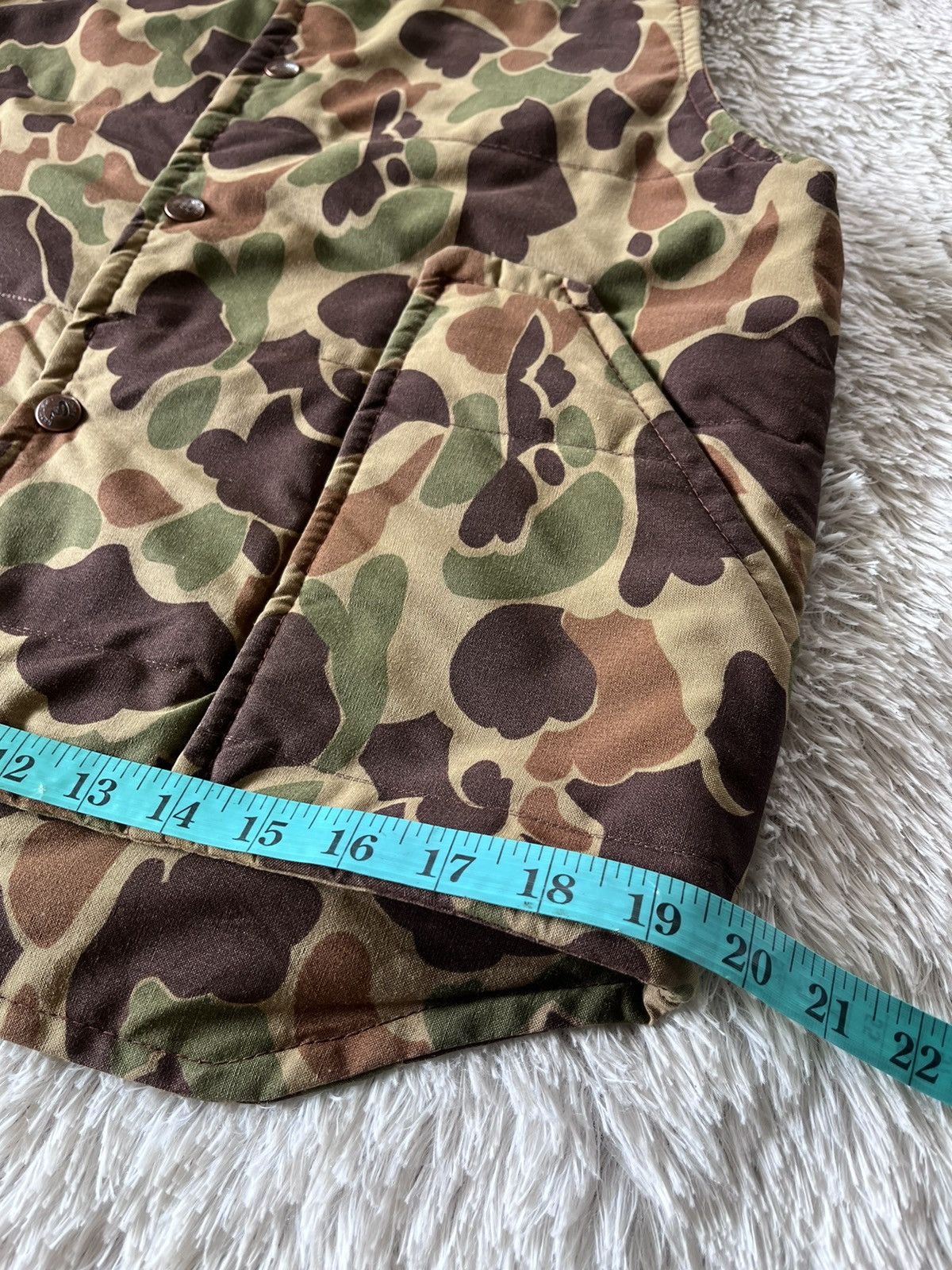 Vintage Vintage Rattlers Camo Vest Size US S / EU 44-46 / 1 - 4 Thumbnail