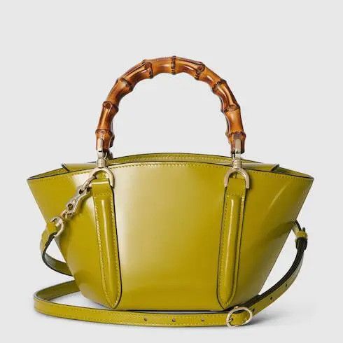 Gucci o1la5ras0526 Size: OS / Mini Bamboo Top Handle Tote Bag Size ONE SIZE - 4 Thumbnail
