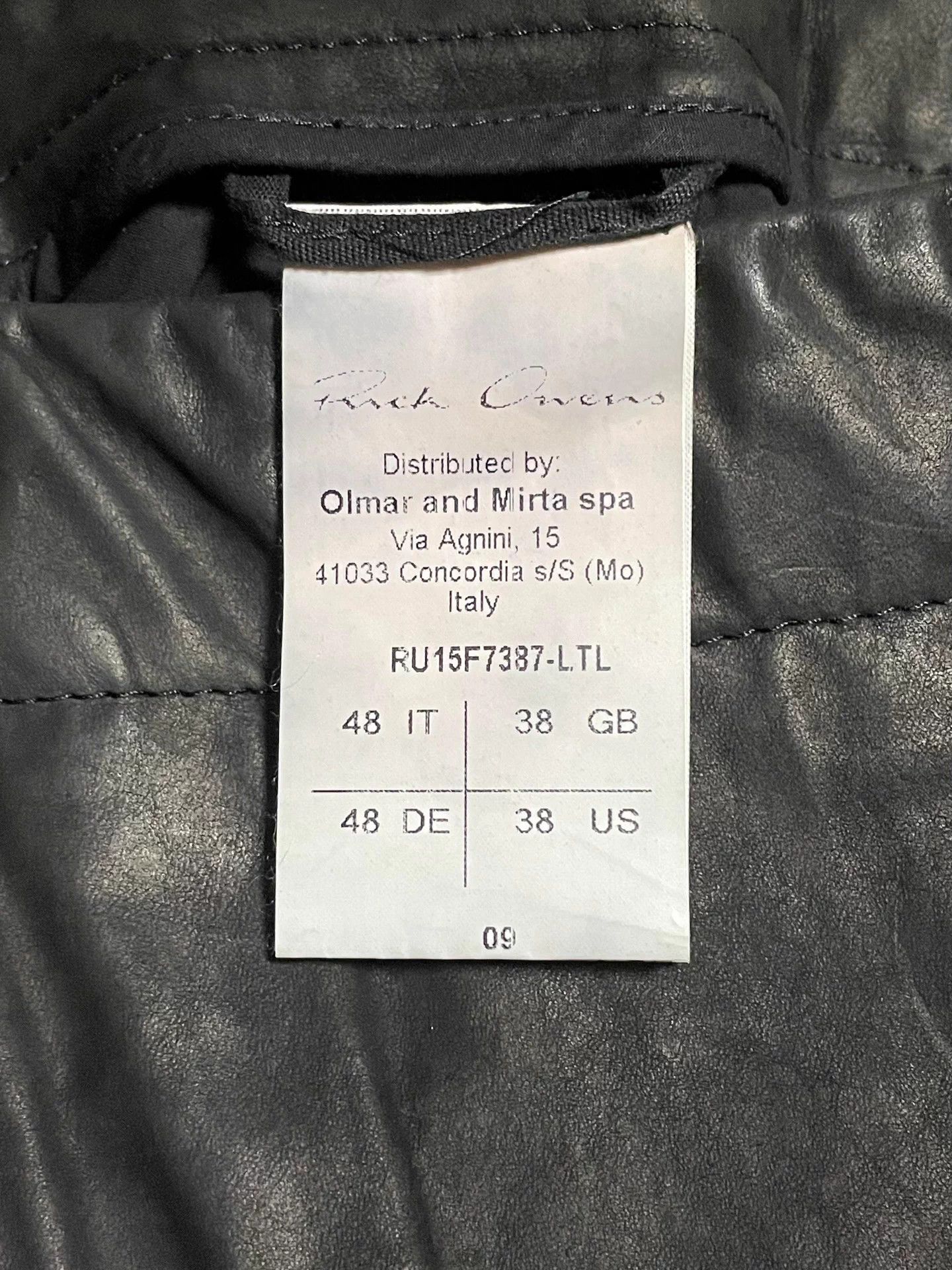 Rick Owens [Size 48] Rick Owens Pants with Diagonal Zipper Size US 38 / EU 54 - 3 Thumbnail