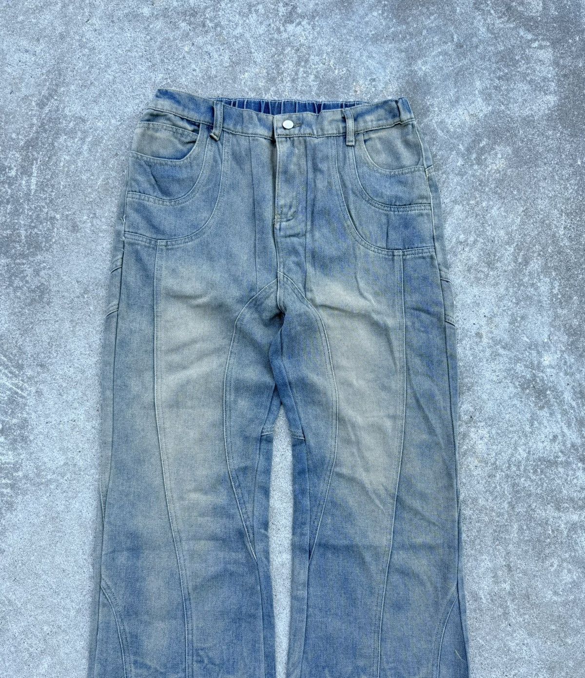Other Vintage Y2K avantgarde streetwear oversized jeans Size US 32 / EU 48 - 5 Thumbnail
