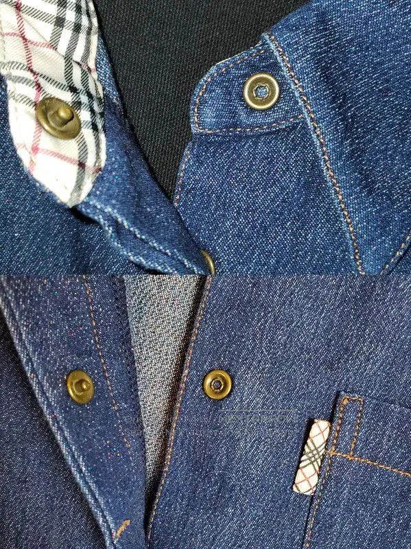 Valentino Burberry Summer Blue Check Short Sleeve Cardigan. Size S / US 4 / IT 40 - 6 Thumbnail