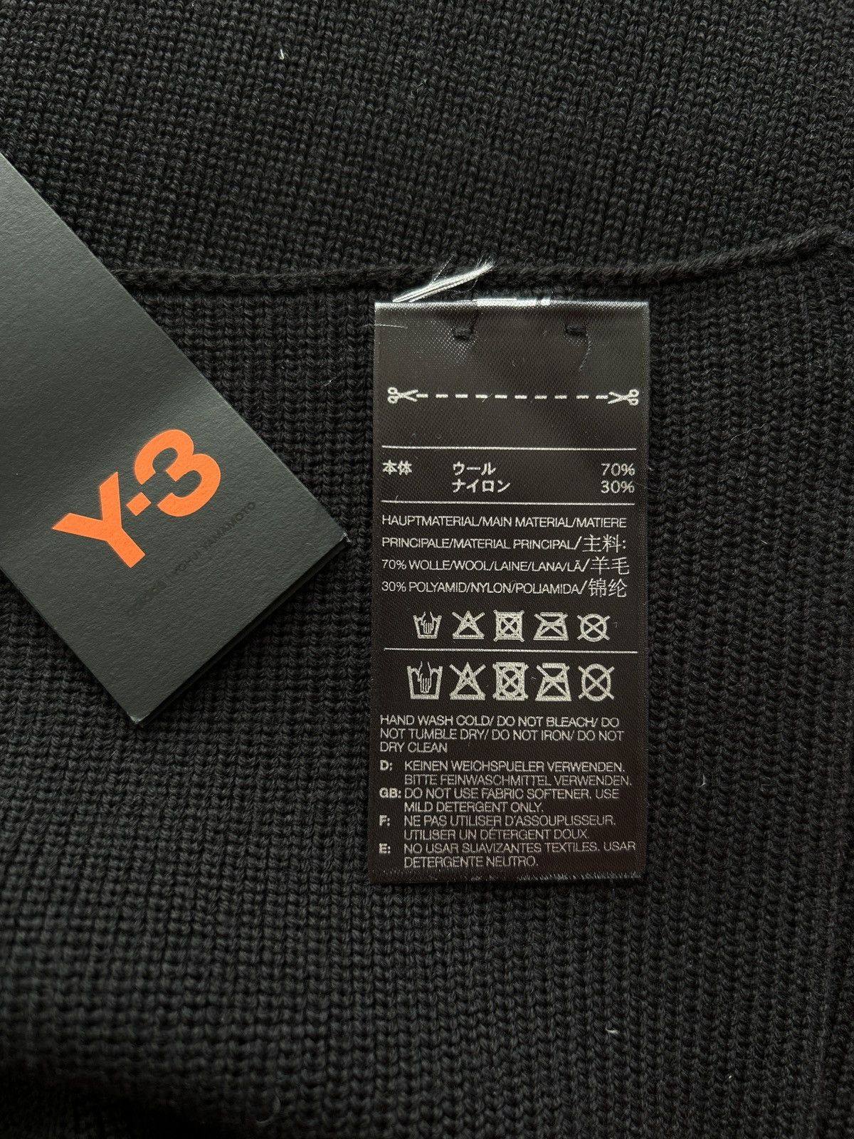 Adidas × Y-3 Y-3 Logo Scarf Adidas Yohji Yamamoto Size ONE SIZE - 6 Thumbnail