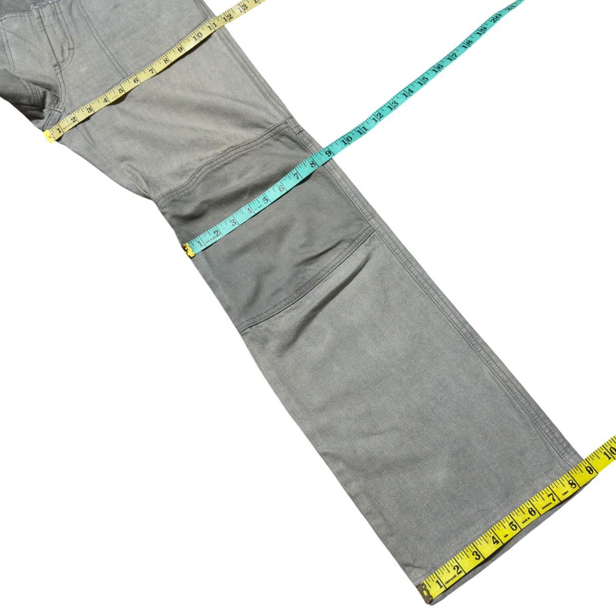 Marithe + Francois Girbaud Marithe Francois Girbaud Denim Double Knee Biker Jeans Size US 28 / EU 44 - 19 Thumbnail